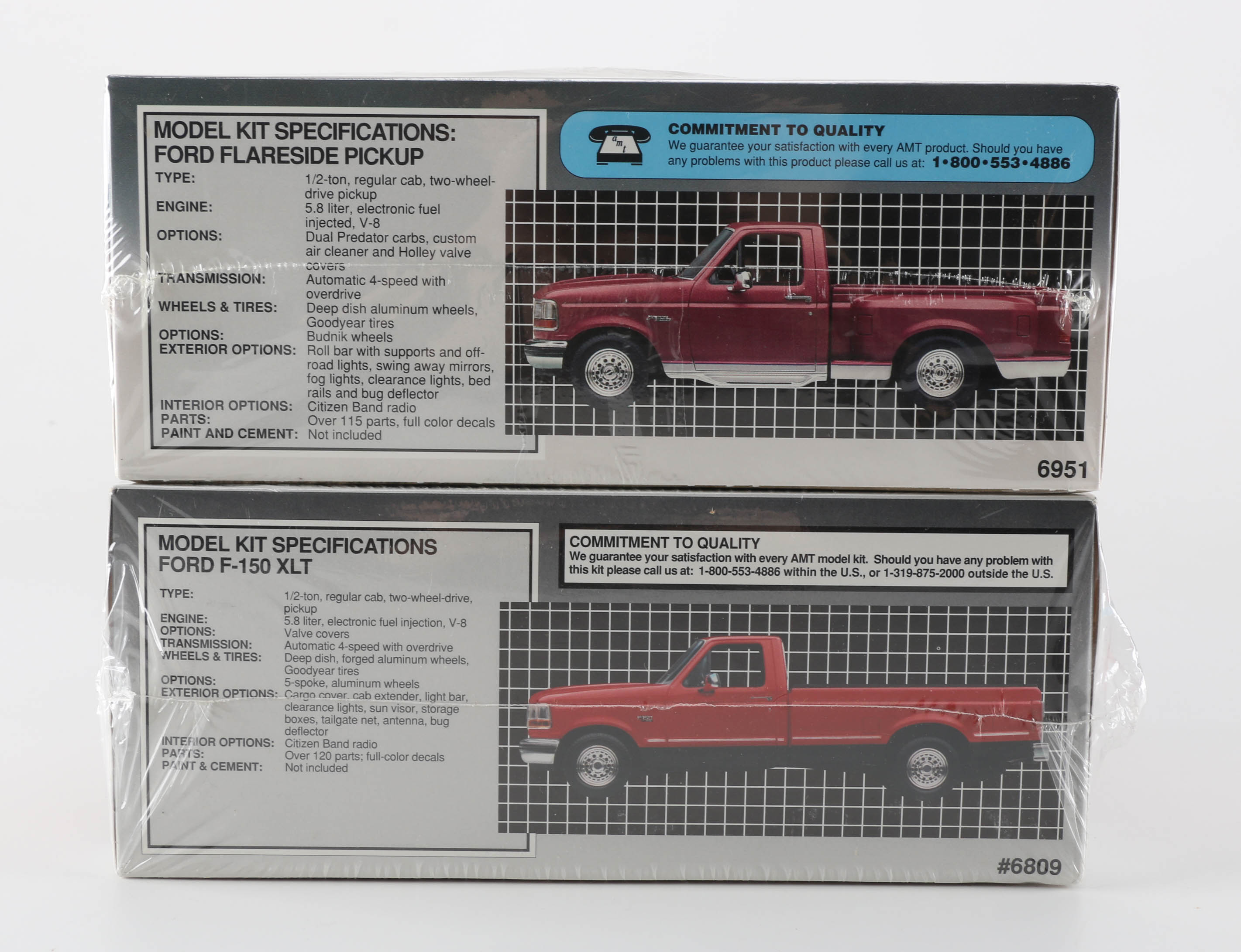 Collection of Ford Pickup Model Kits
