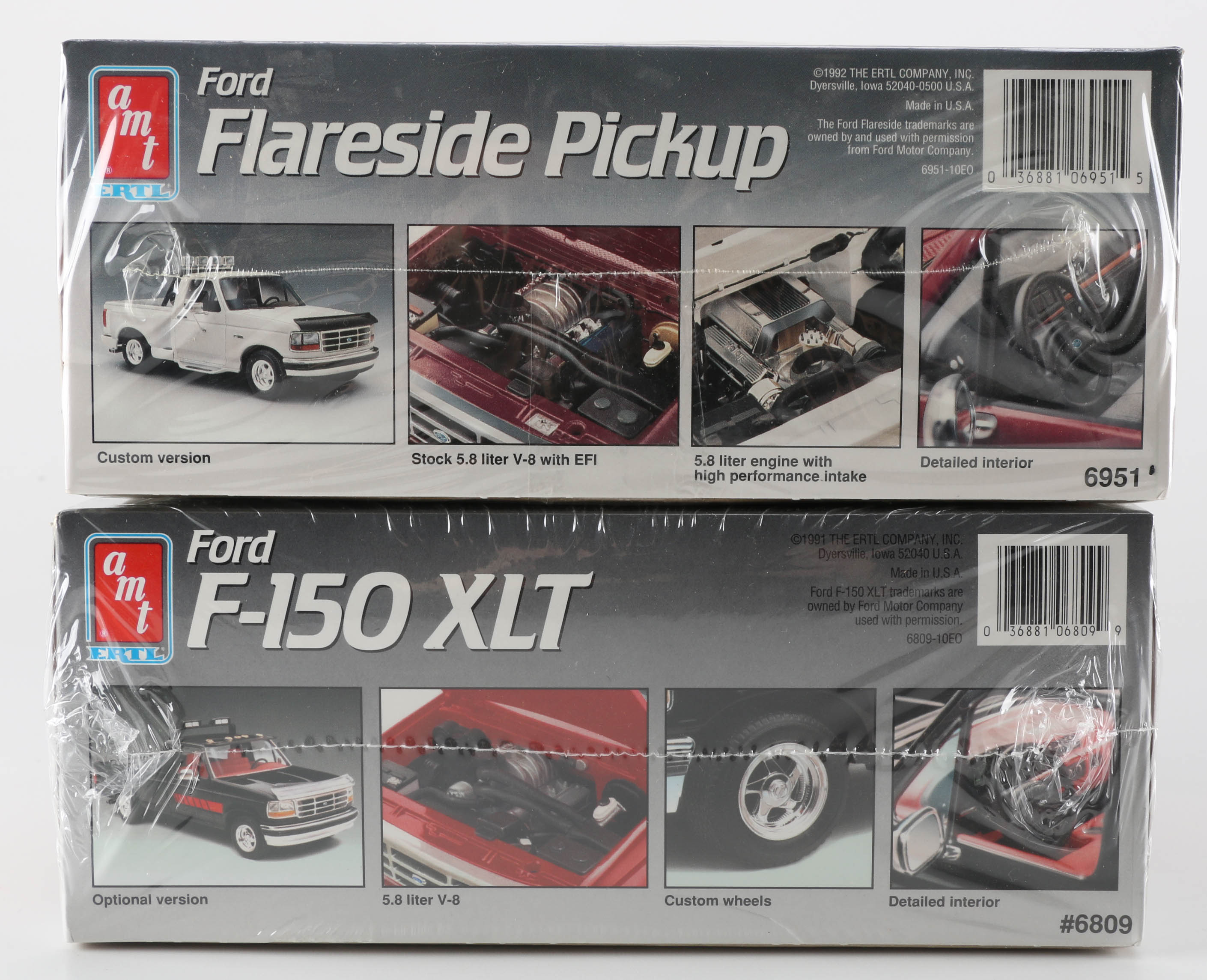 Collection of Ford Pickup Model Kits