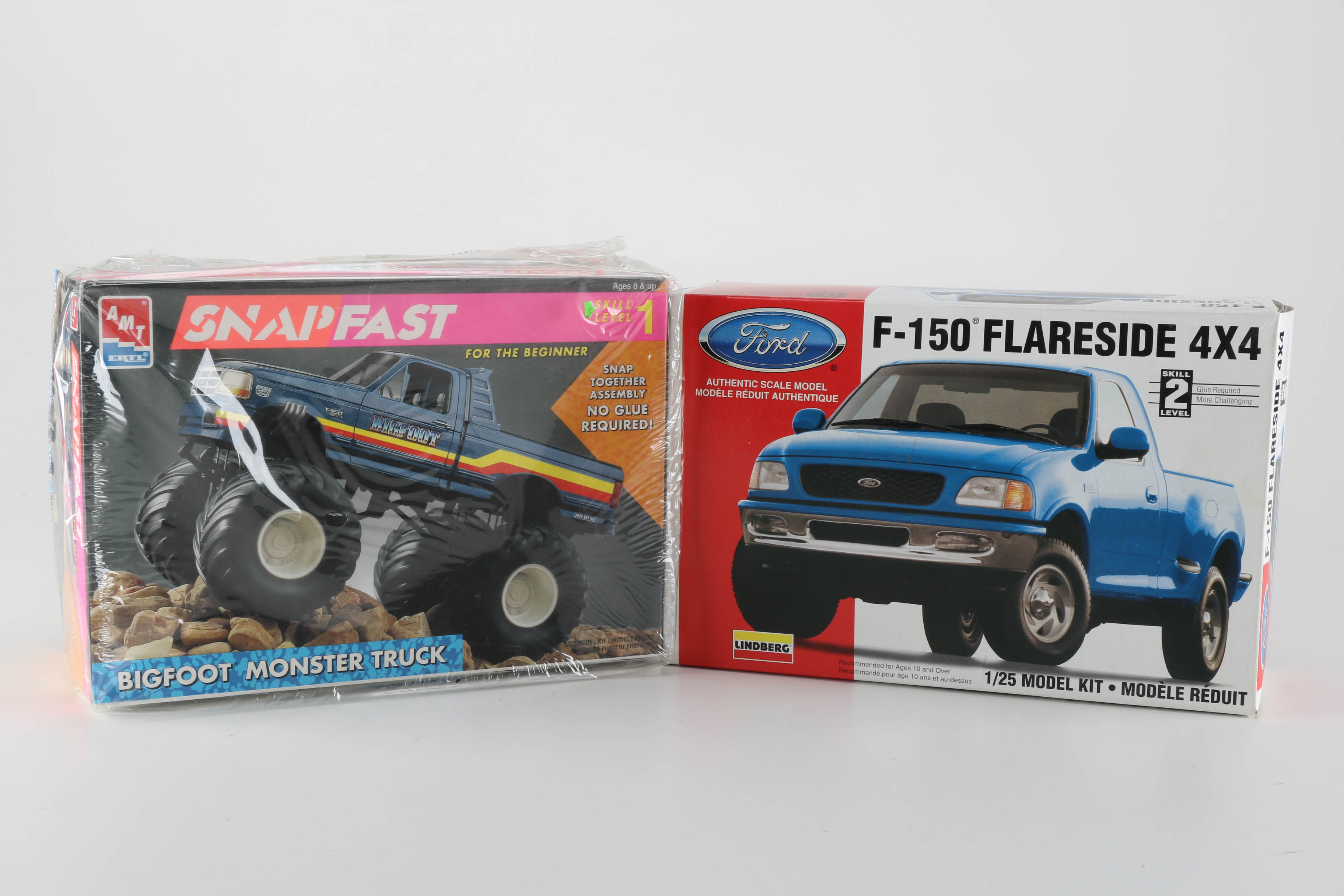 Collection of Ford Pickup Model Kits