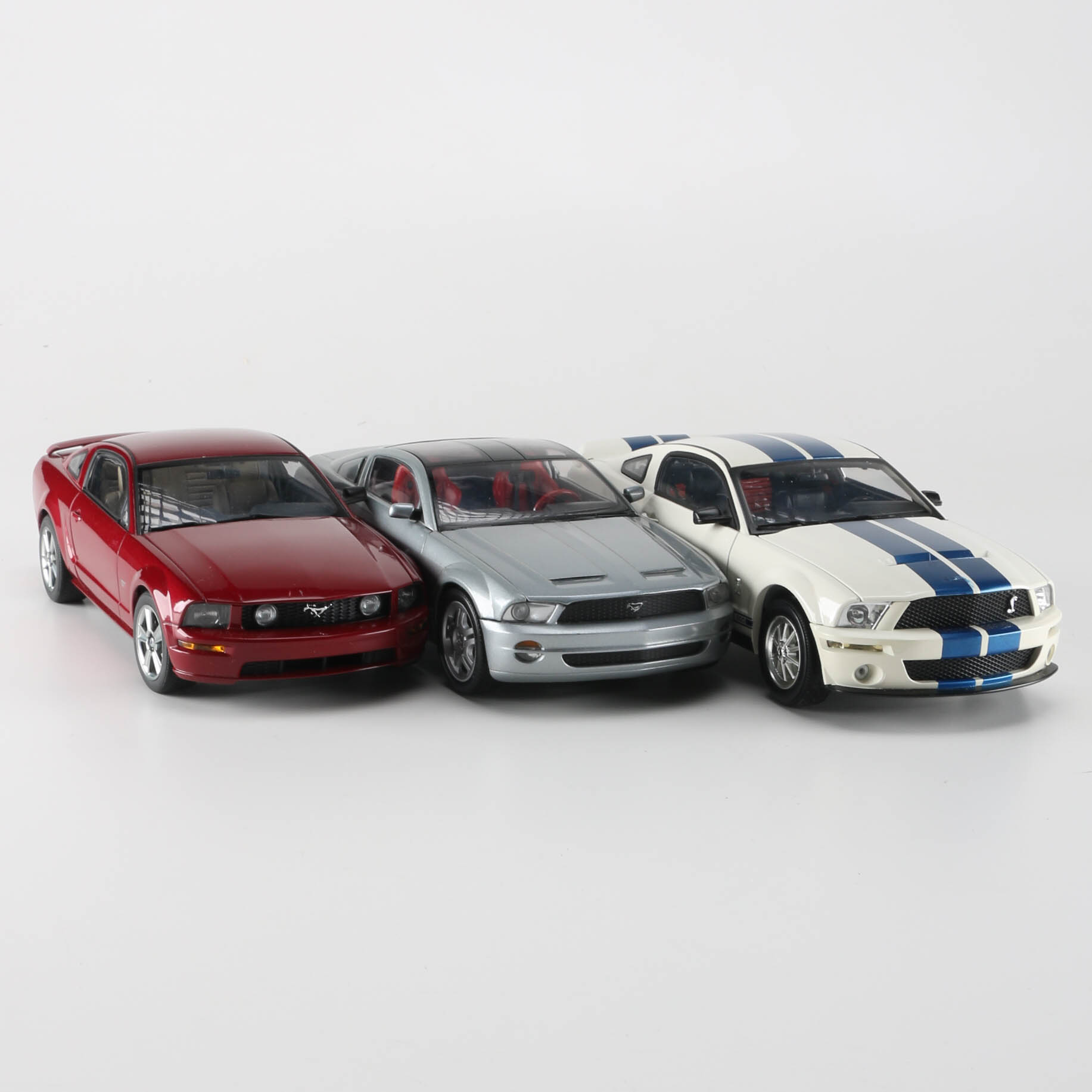 Collection of Ford Mustang Die-Cast Cars