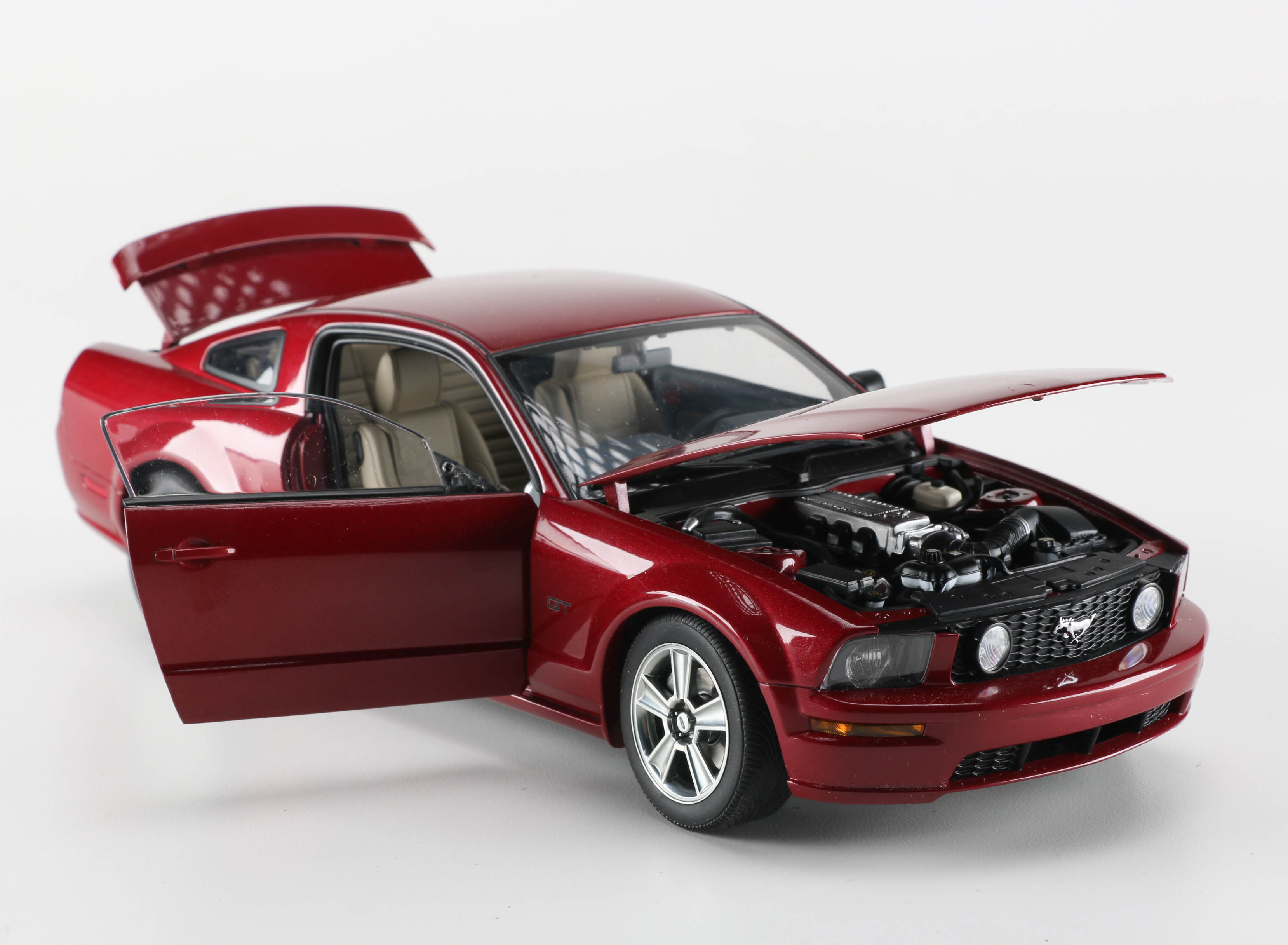 Collection of Ford Mustang Die-Cast Cars