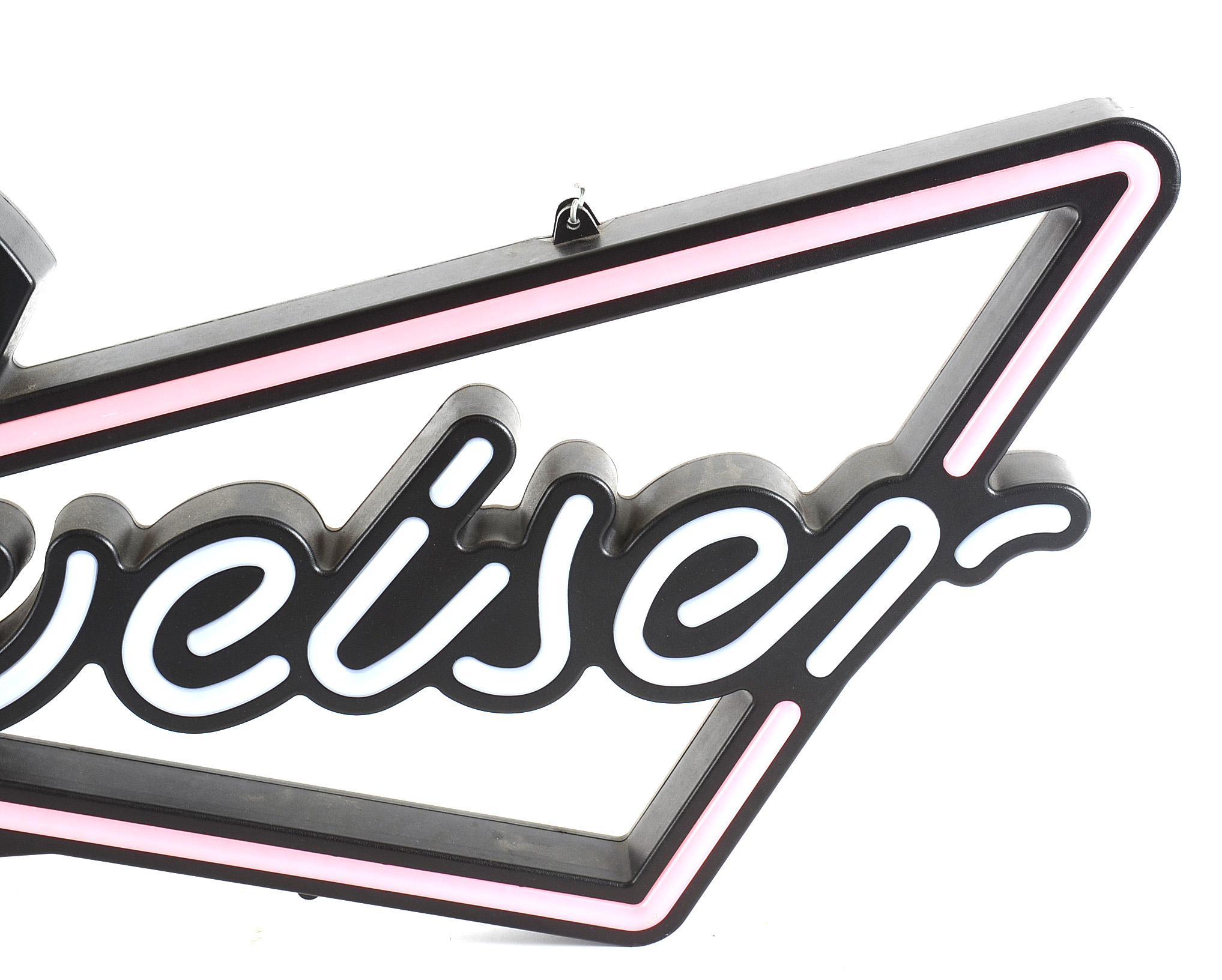 Lighted Budweiser Sign