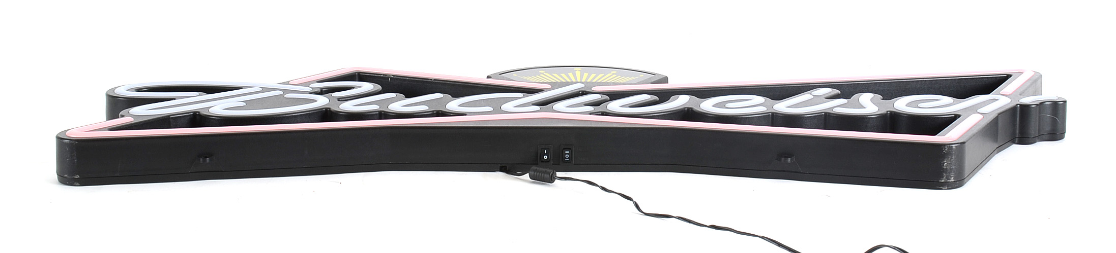 Lighted Budweiser Sign