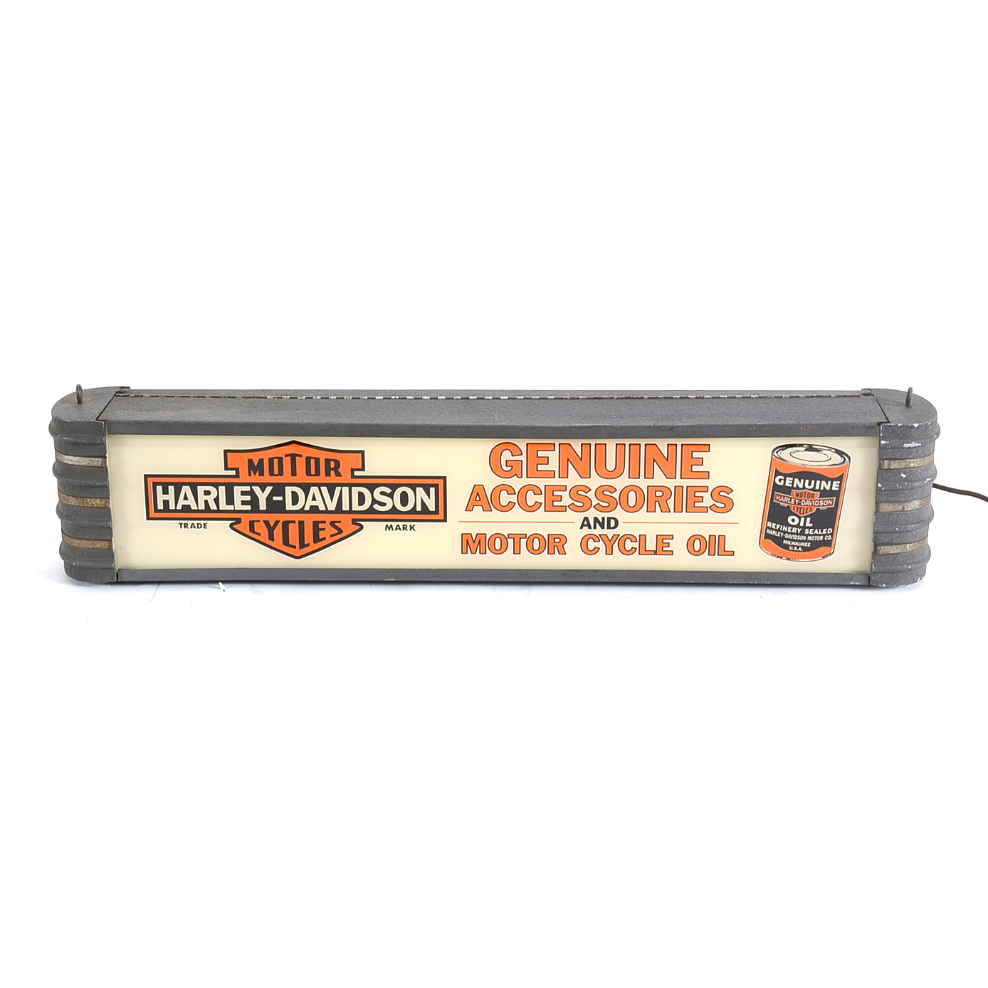 Vintage Harley Davidson Lighted Sign