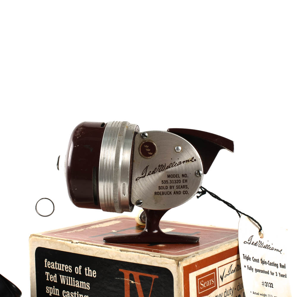 Vintage Sears Ted Williams Casting Reel Collection
