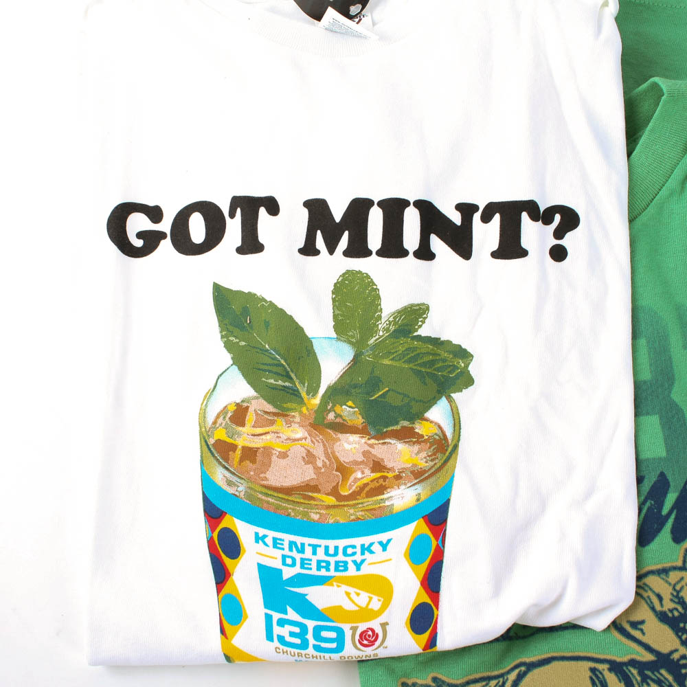 Collection of Kentucky Derby Souvenir T-Shirts from 2011-16