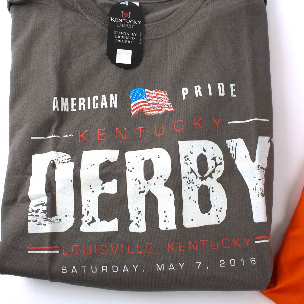 Collection of Kentucky Derby Souvenir T-Shirts from 2011-16