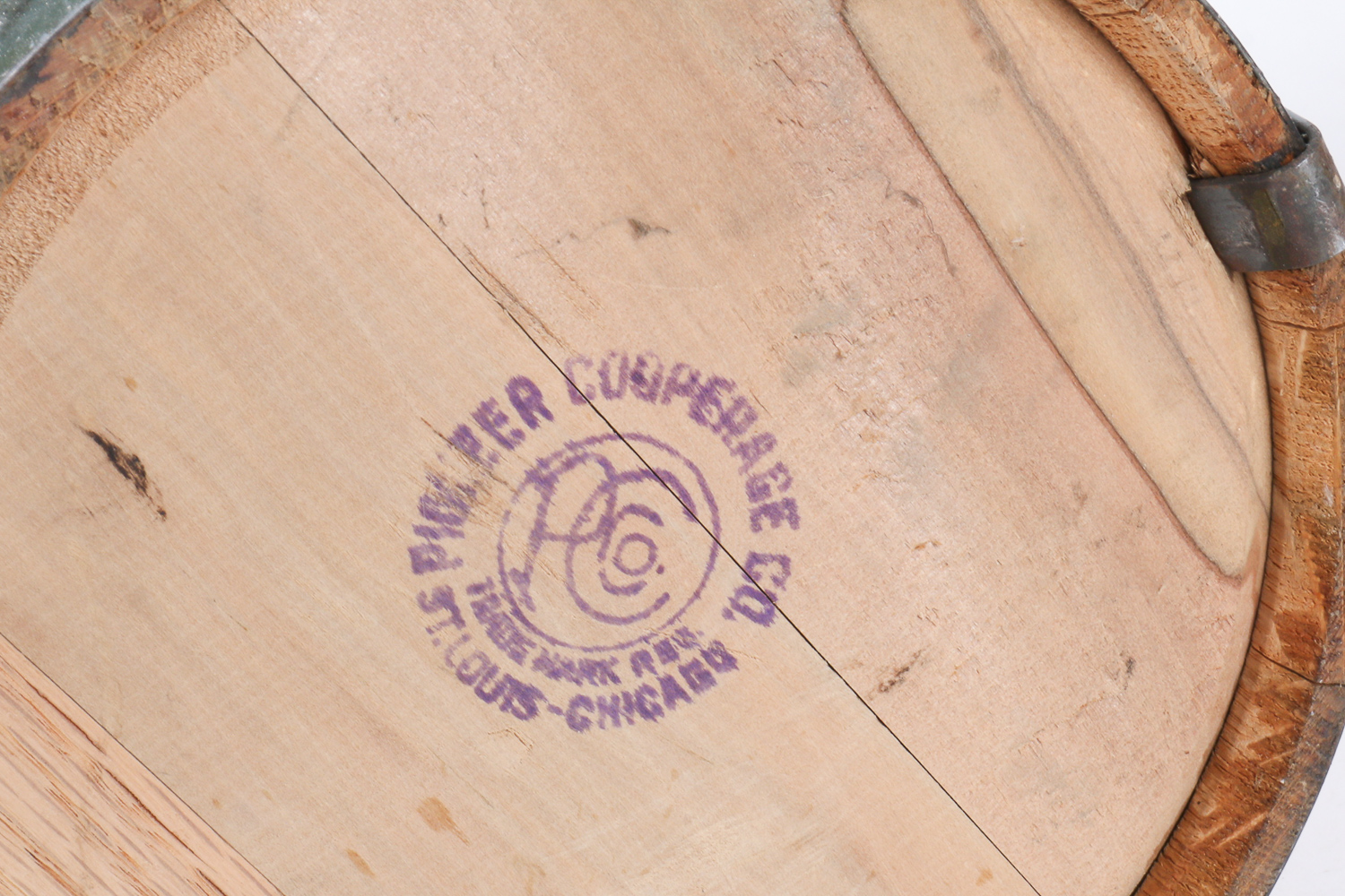 Vintage Wooden Churner and Pail