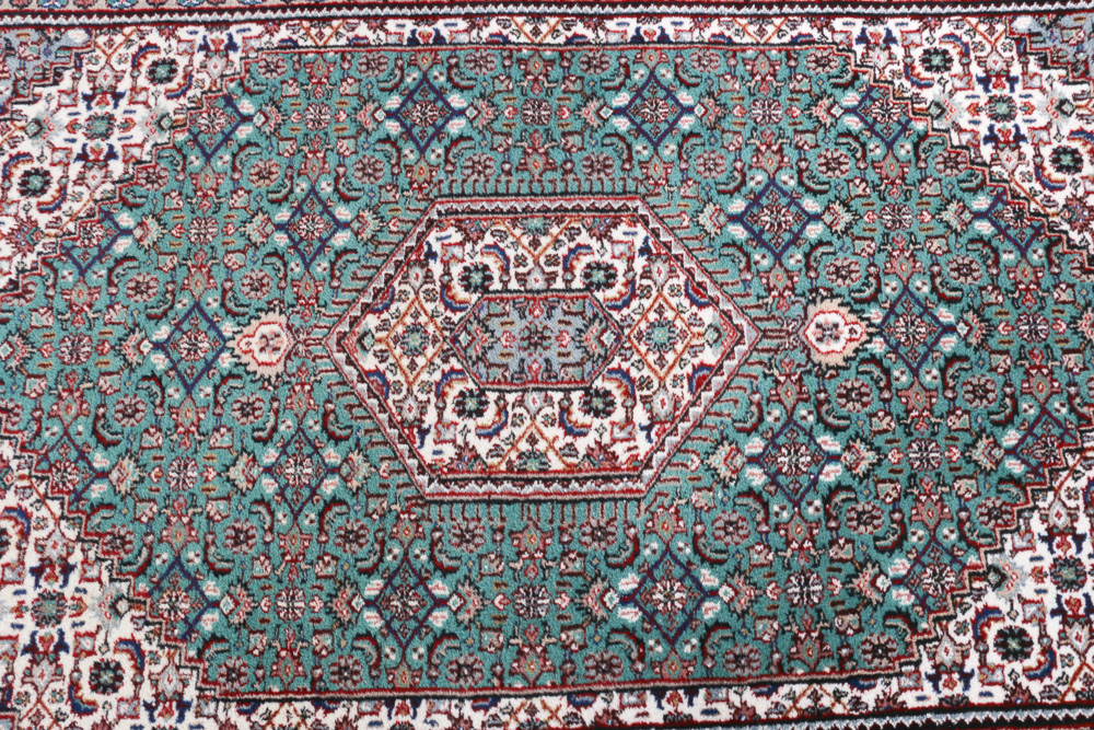 Handwoven Indo-Bidjar Wool Area Rug