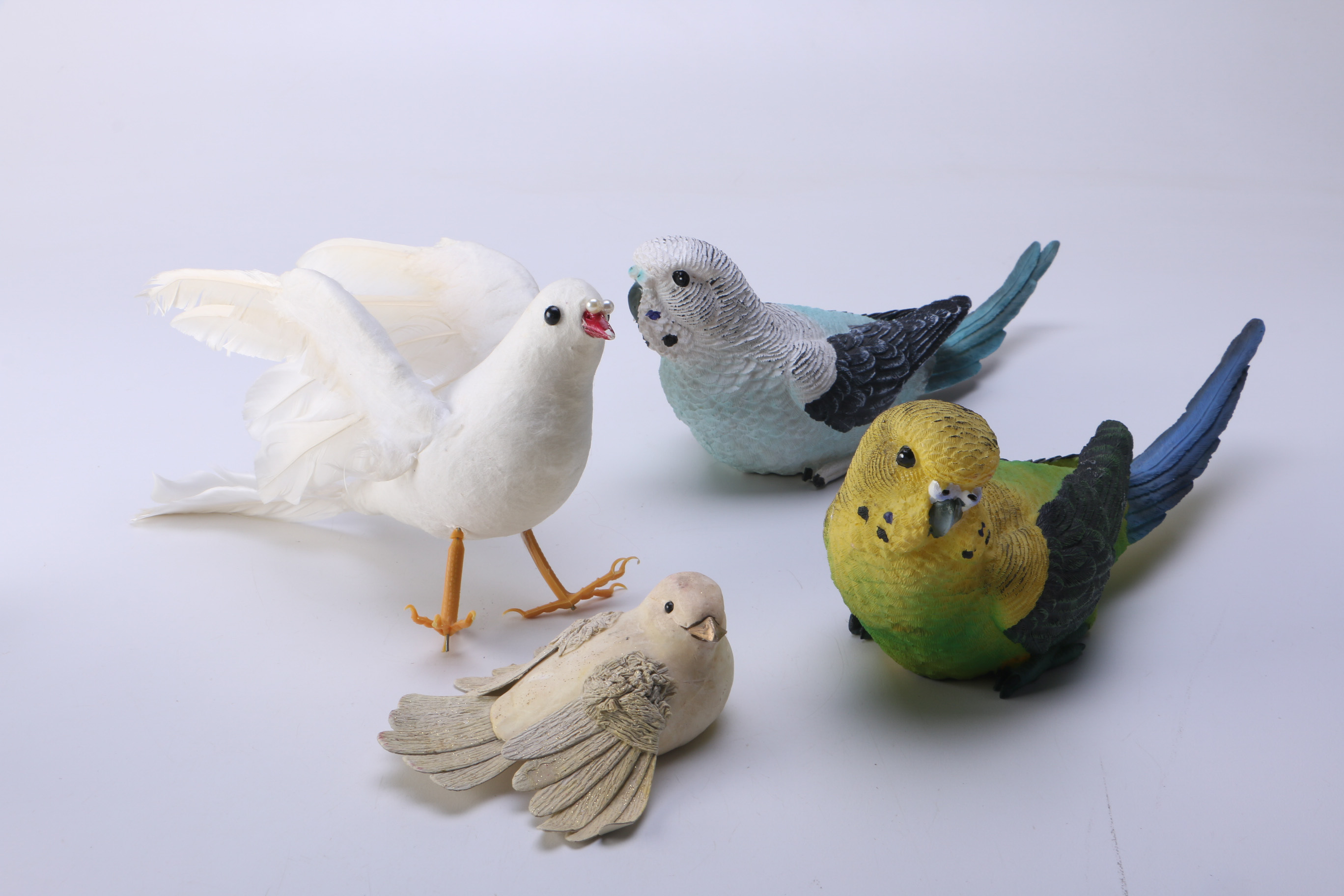 Collection of Birds Figurines