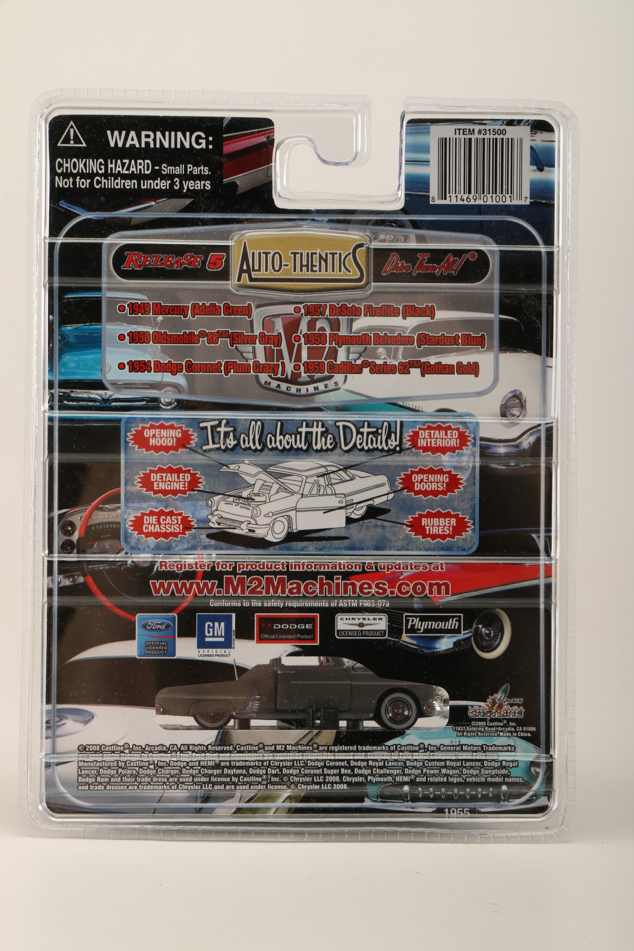Collection of M2 Auto-Thentics Die-Cast Cars