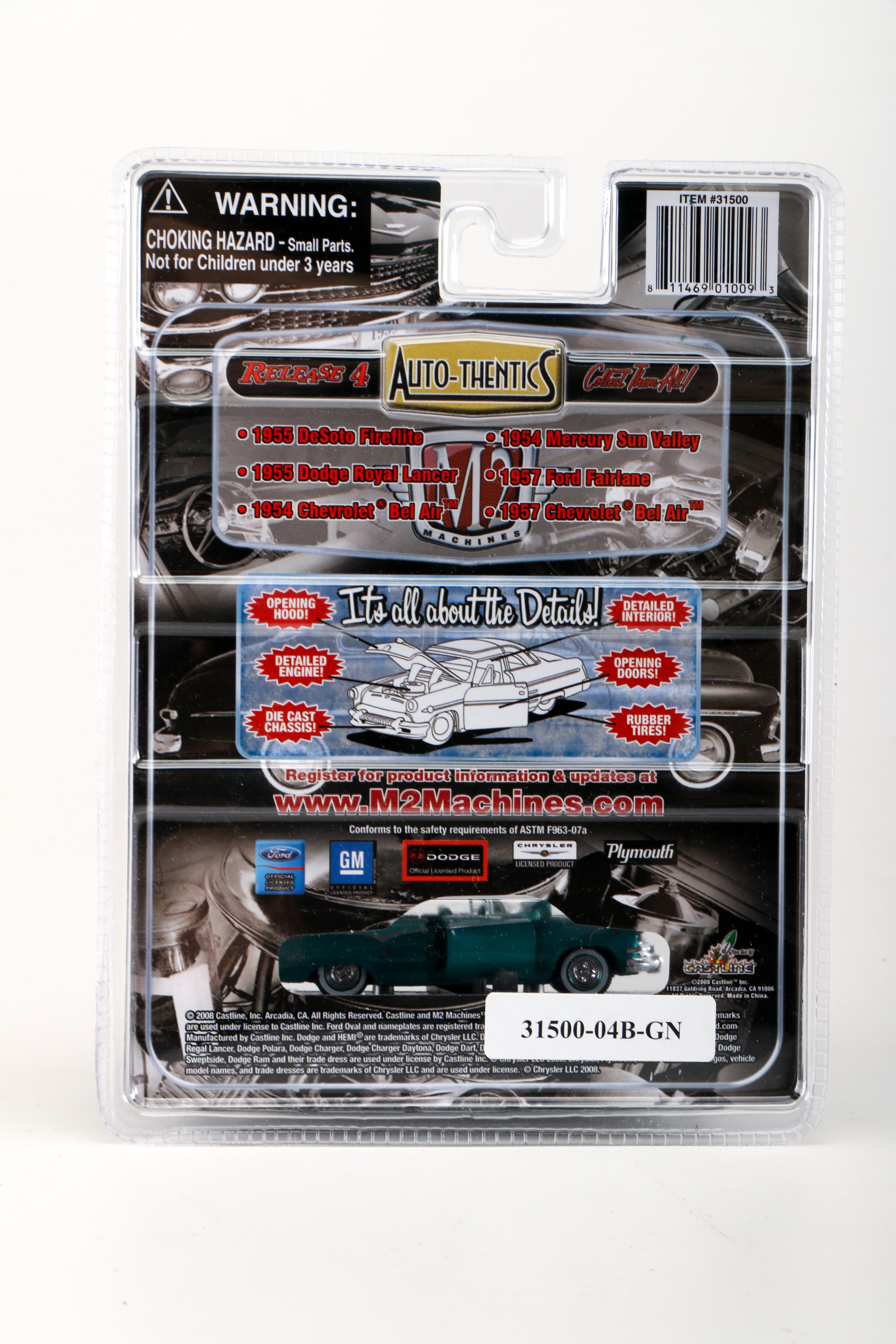 Collection of M2 Auto-Thentics Die-Cast Cars