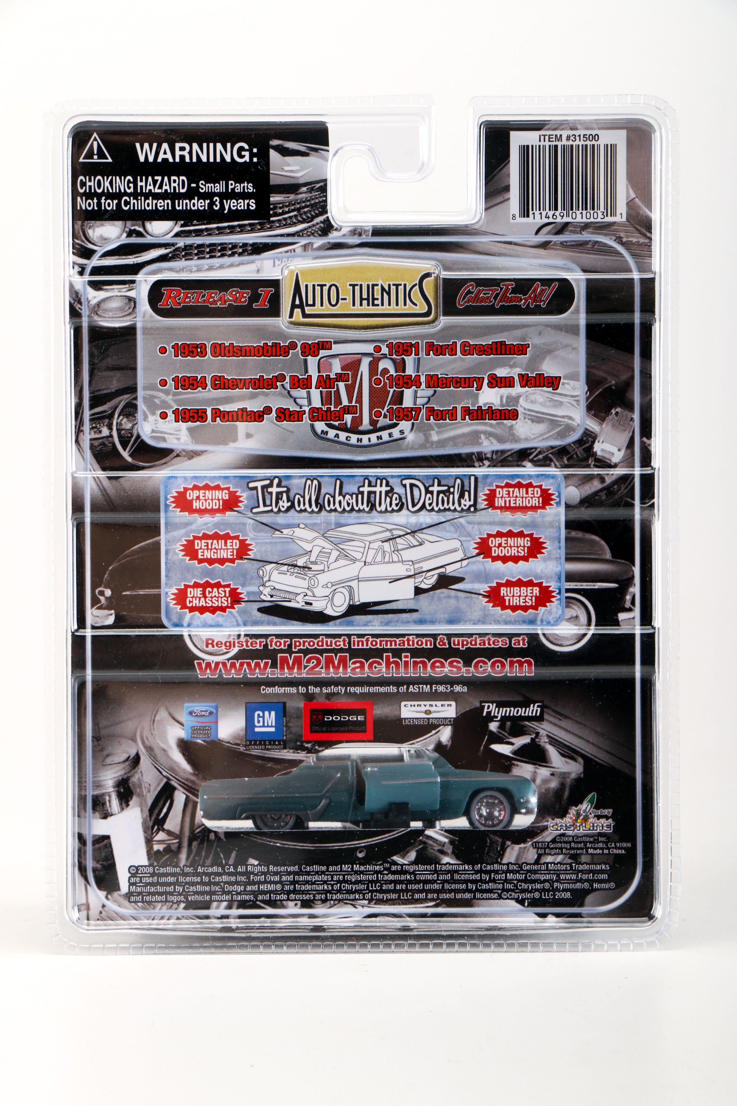 Collection of M2 Auto-Thentics Die-Cast Cars
