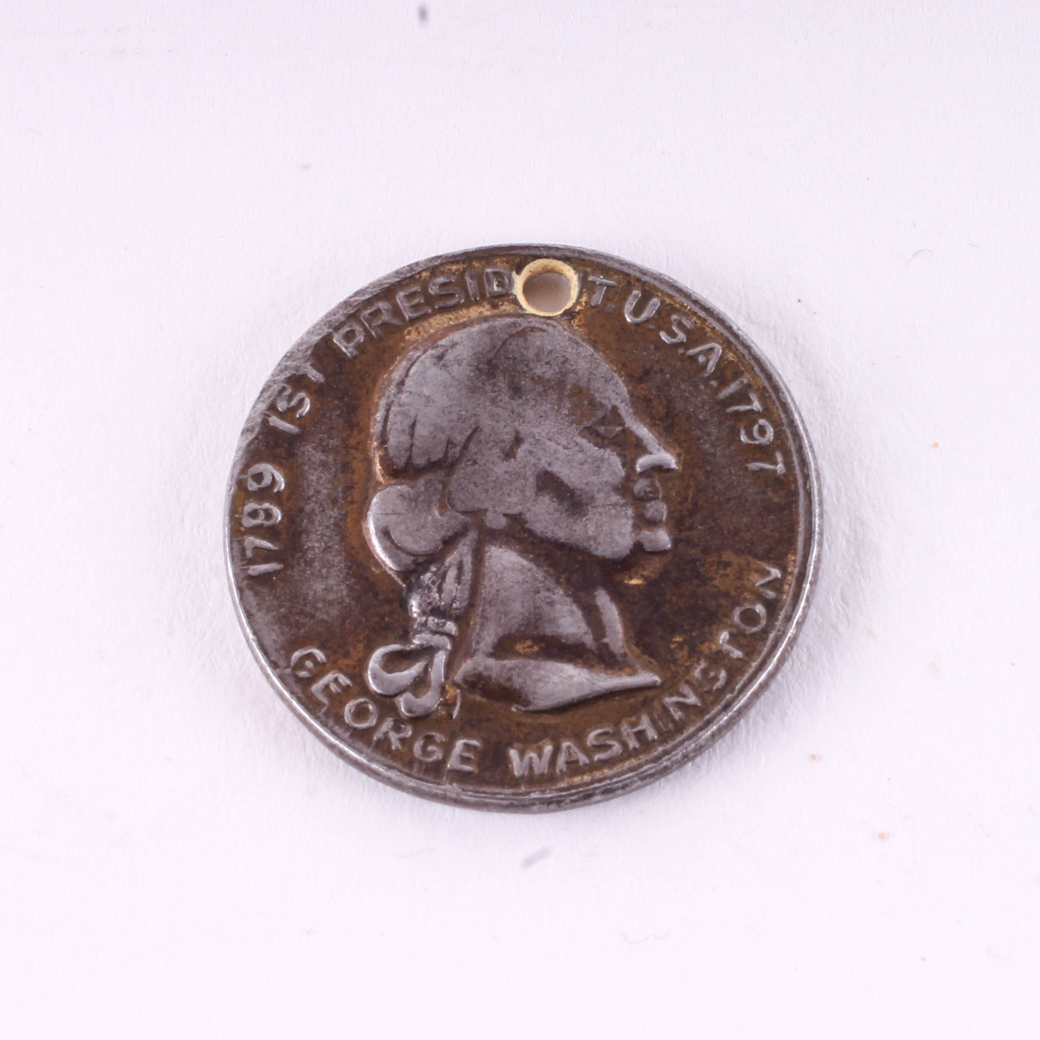 George Washington Token Pendant