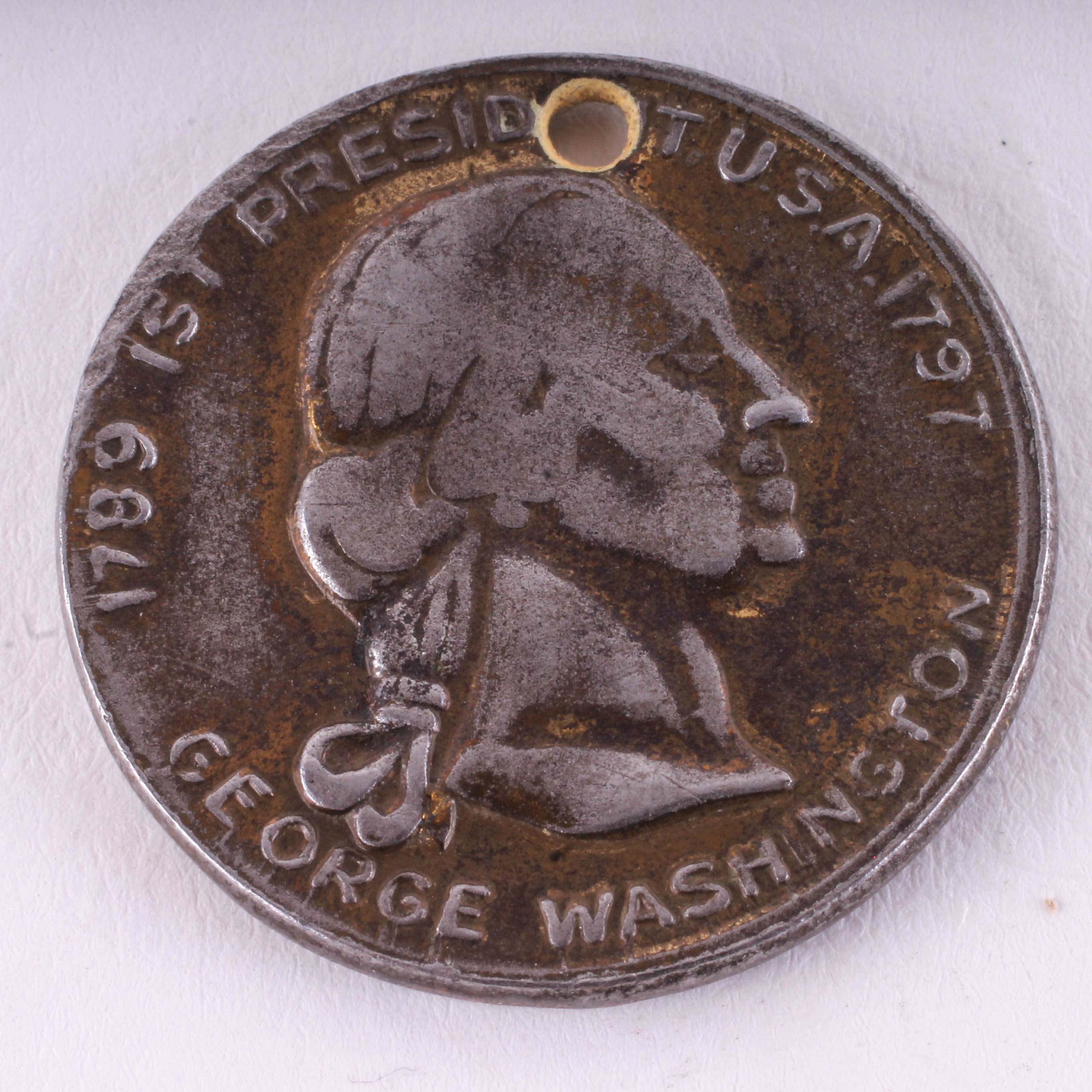 George Washington Token Pendant