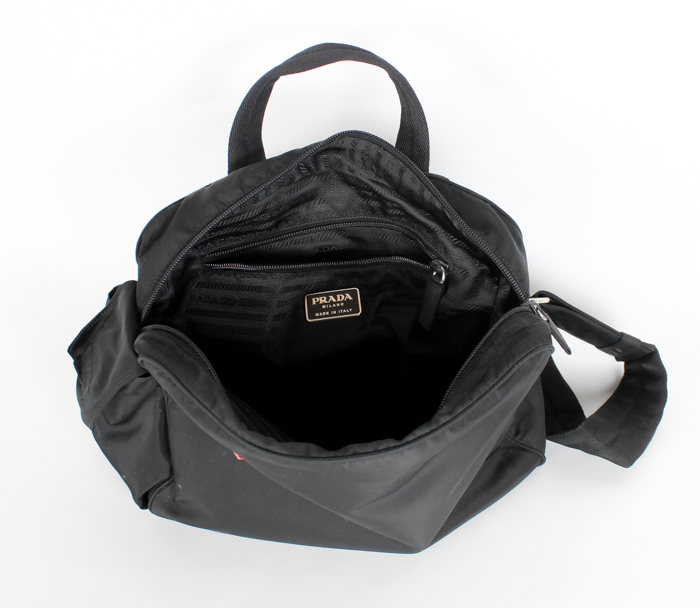 Prada Backpack with Duster Bag