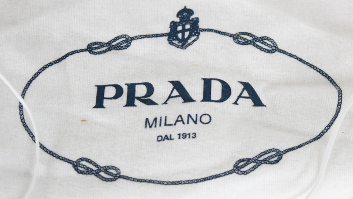 Prada Backpack with Duster Bag