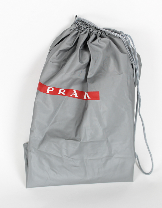 Mini Black Prada Bag with Duster Bag