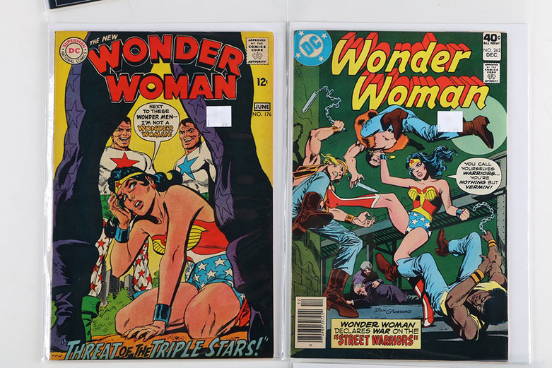 Collection of Wonder Woman and Super Girl Comics