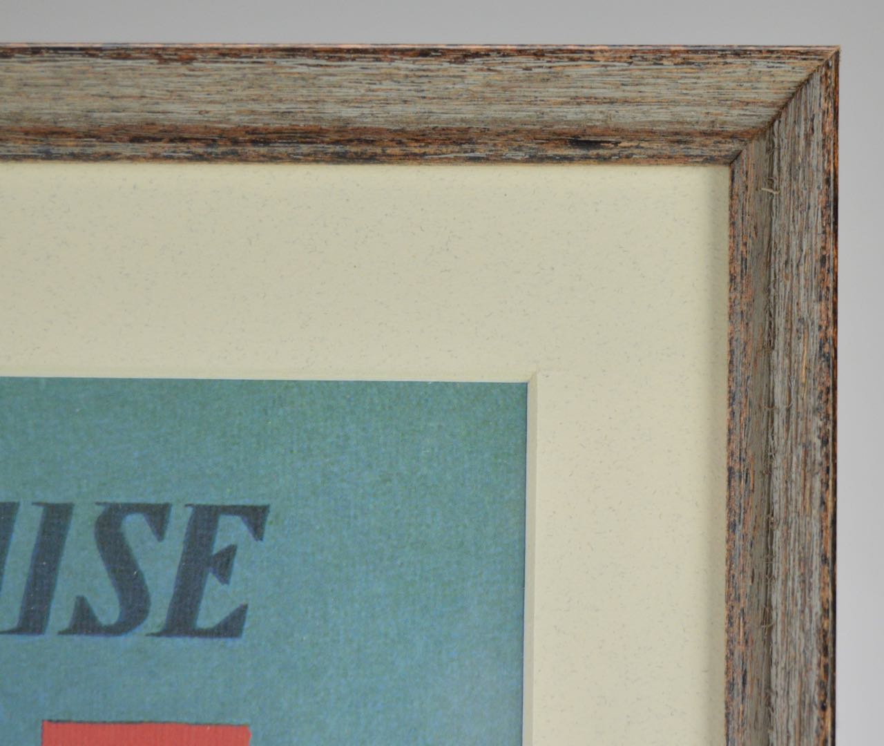 Framed Vintage Travel Advertisements