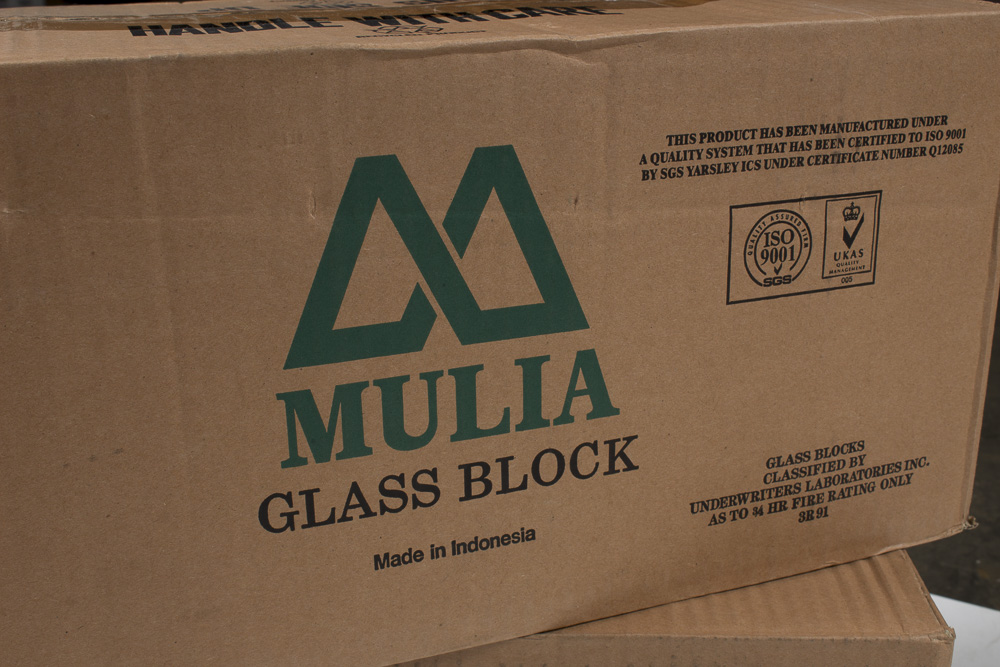 Mulia "Pristal" Glass Blocks