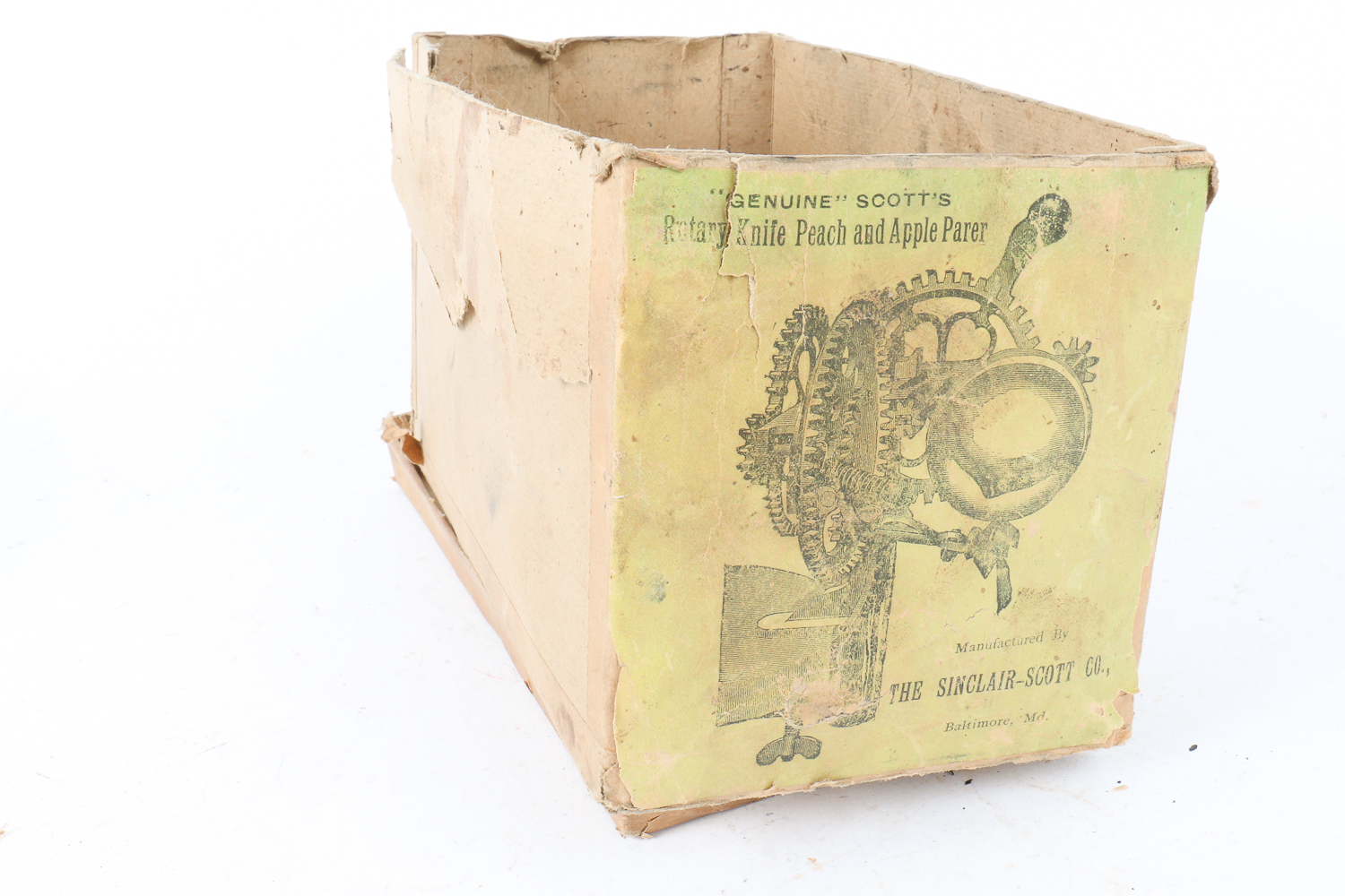 Antique Sinclair-Scott Rotary Knife Peach and Apple Parer