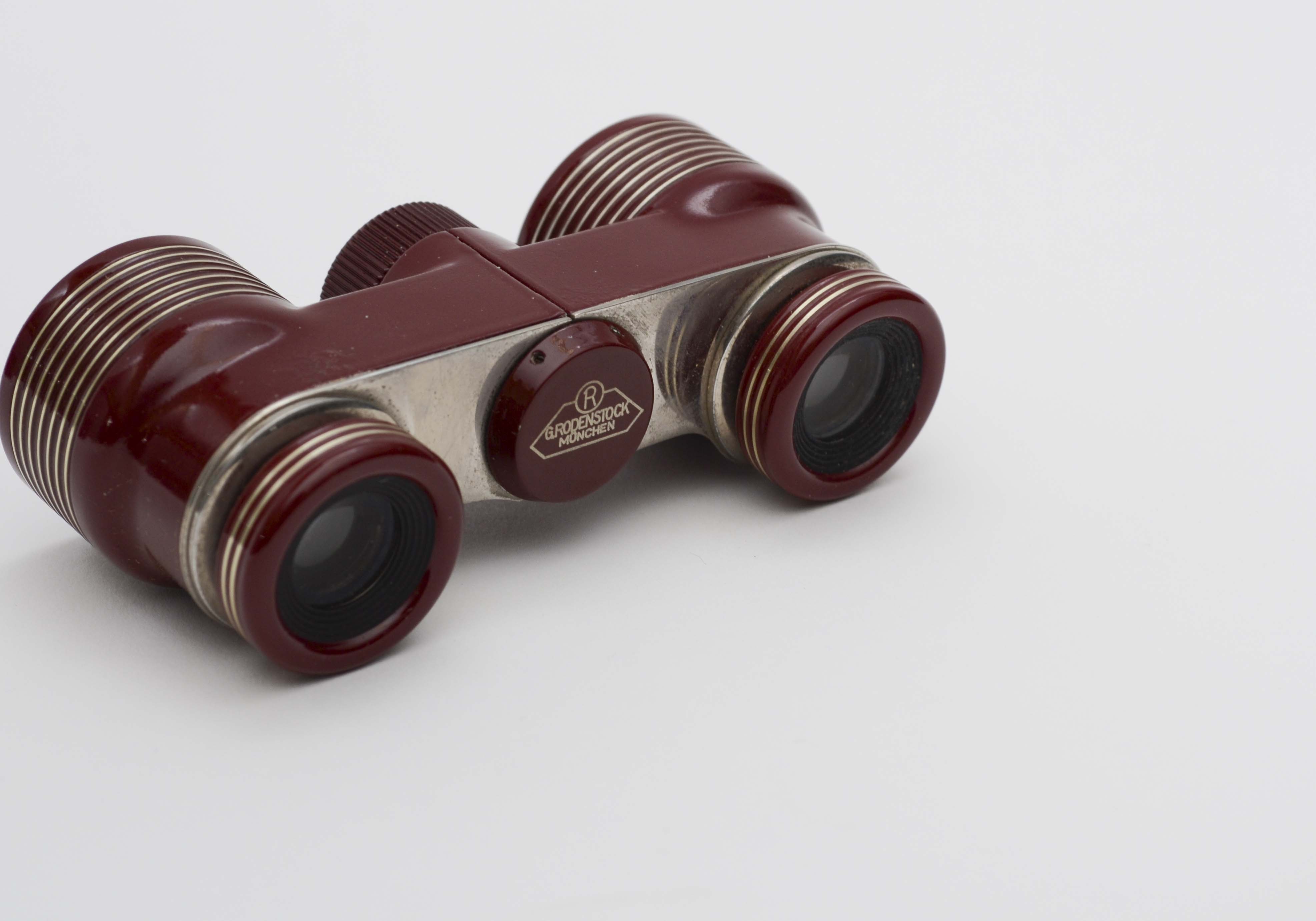 Vintage G.Rodenstock Munchen Aldon Binoculars with Case