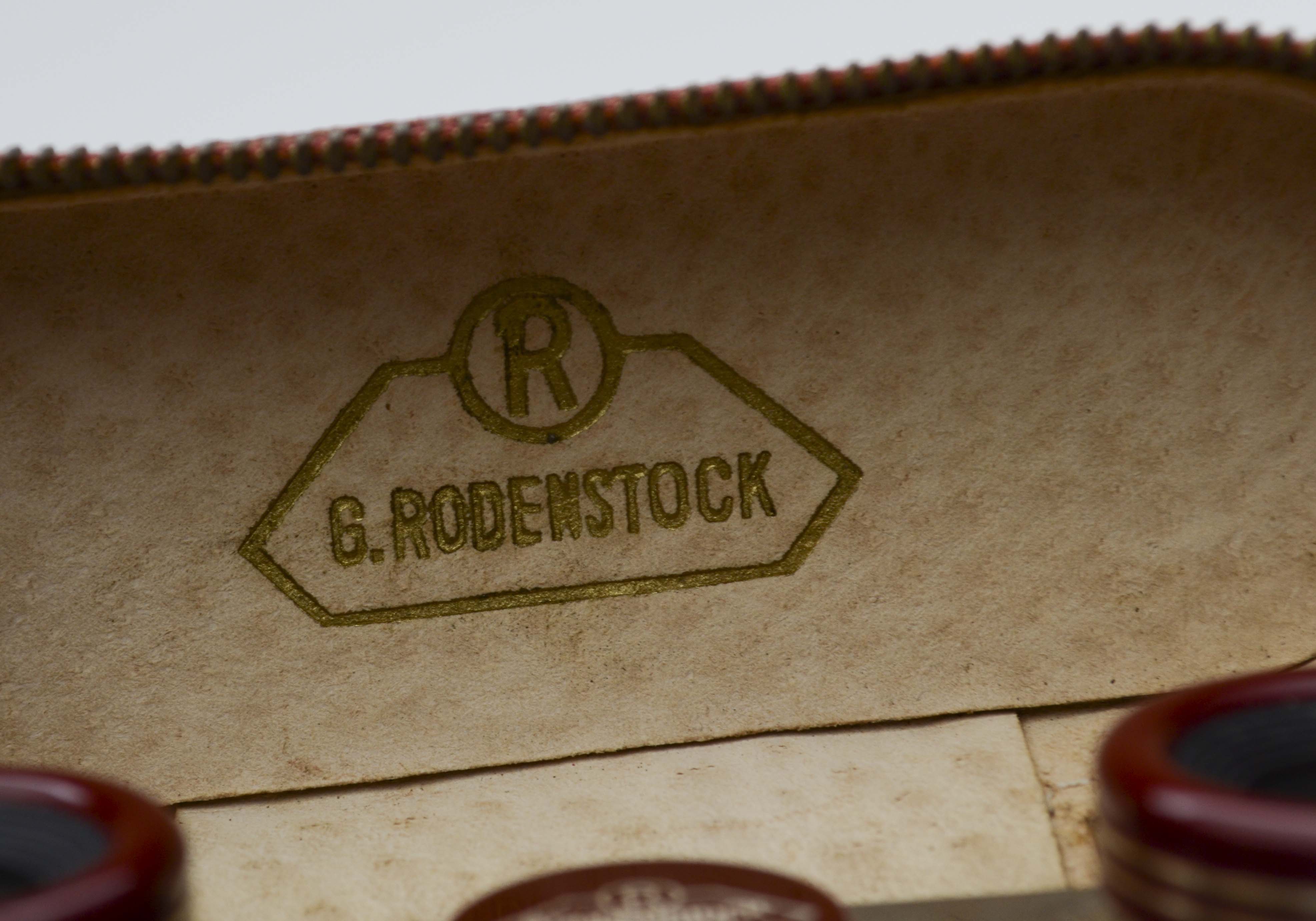 Vintage G.Rodenstock Munchen Aldon Binoculars with Case