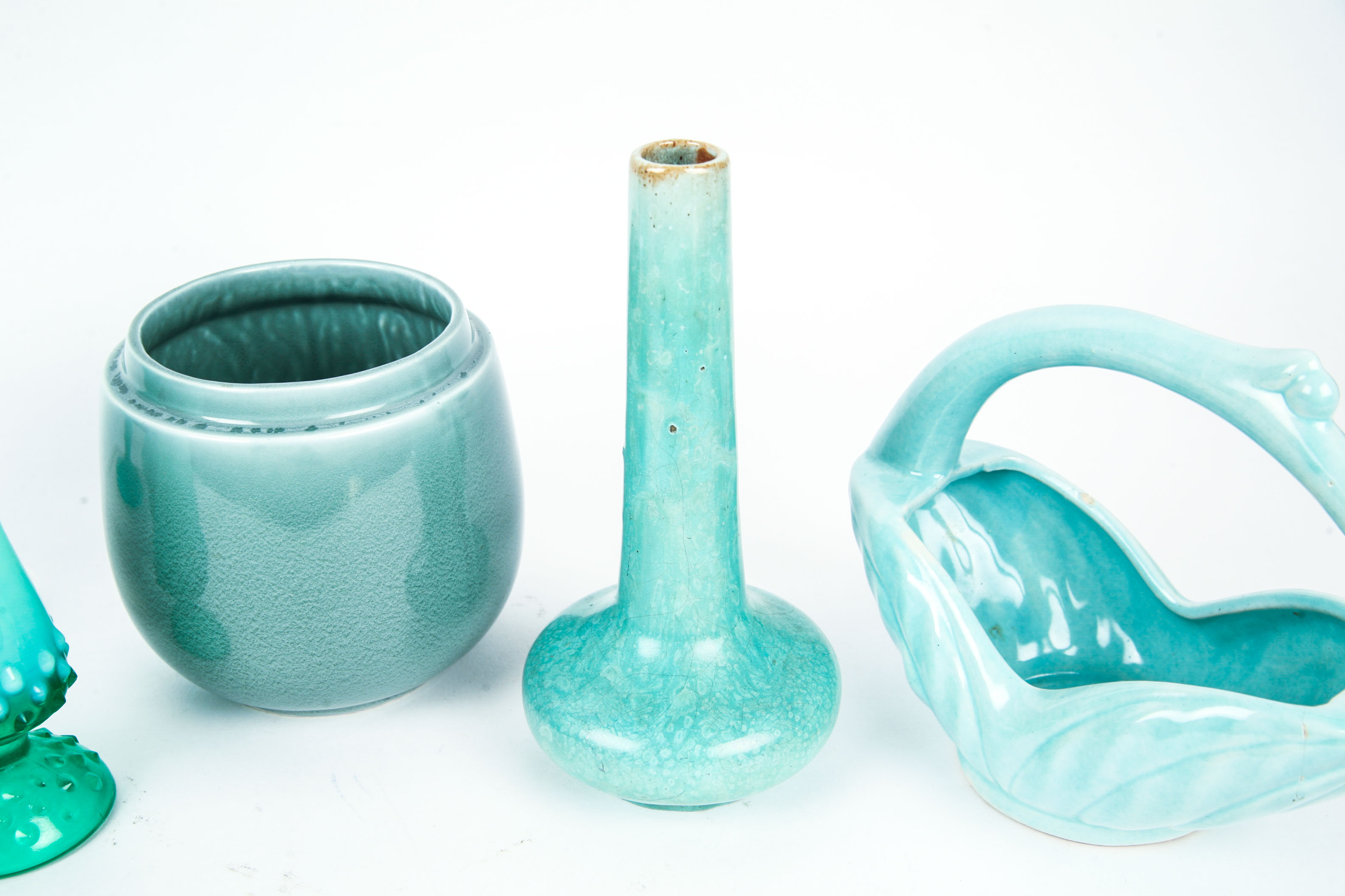 Assorted Aqua Blue Vessels