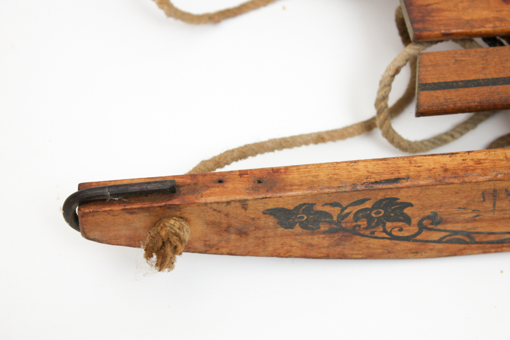 Vintage Wood Boy Scout Sled