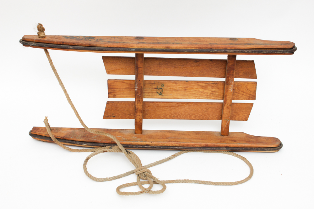 Vintage Wood Boy Scout Sled