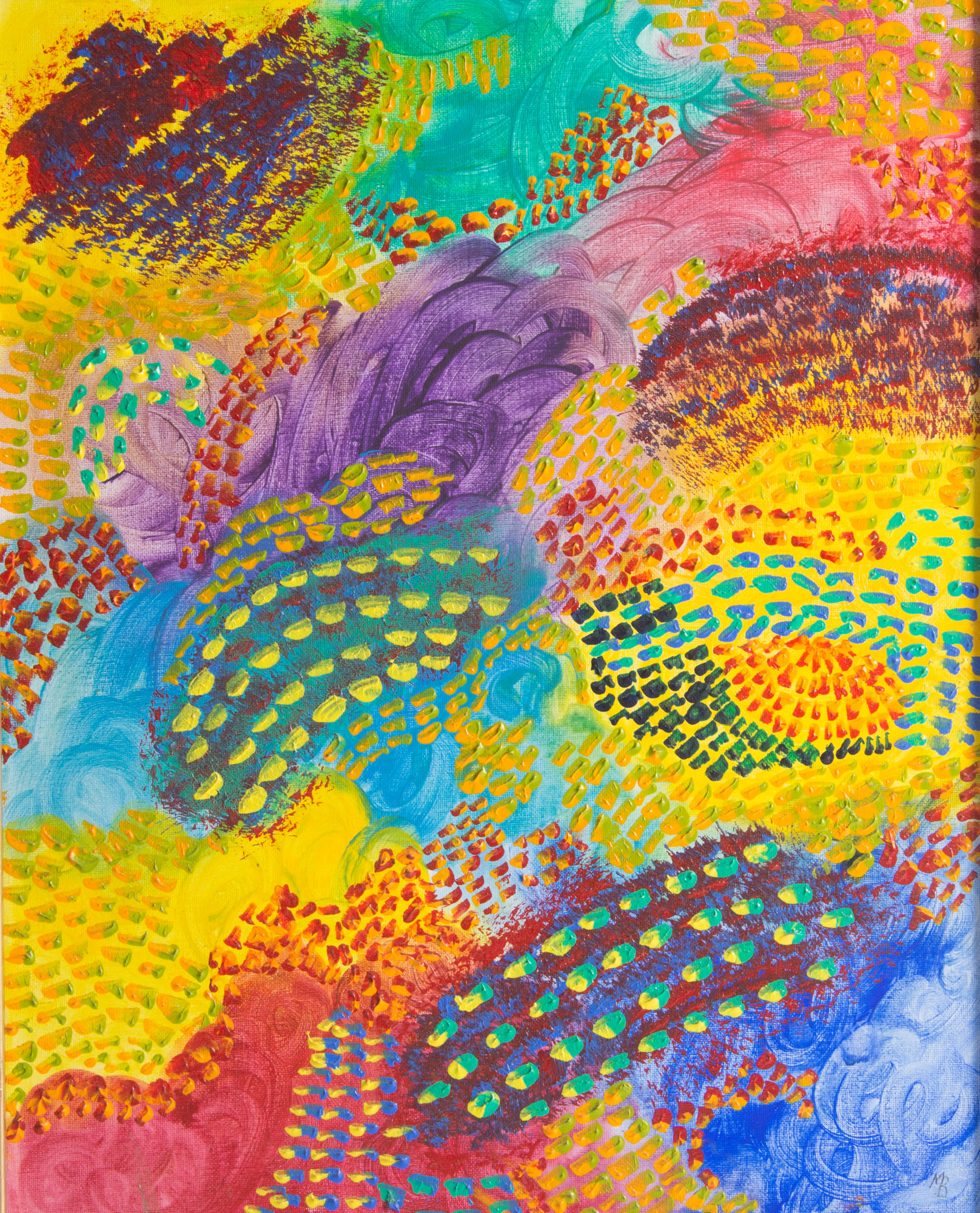 Michael Bernhardt Original Acrylic Painting