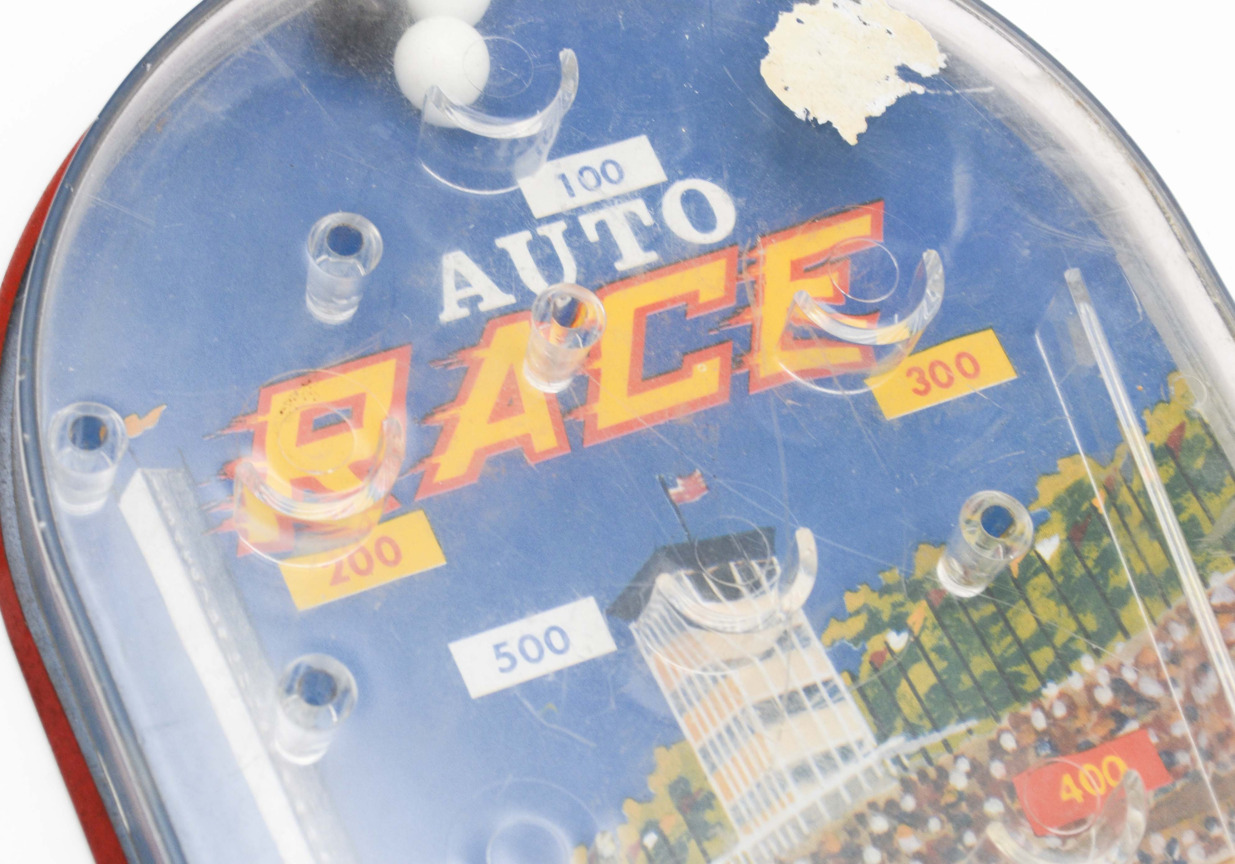 Vintage Toy Bricks and Pinball Game