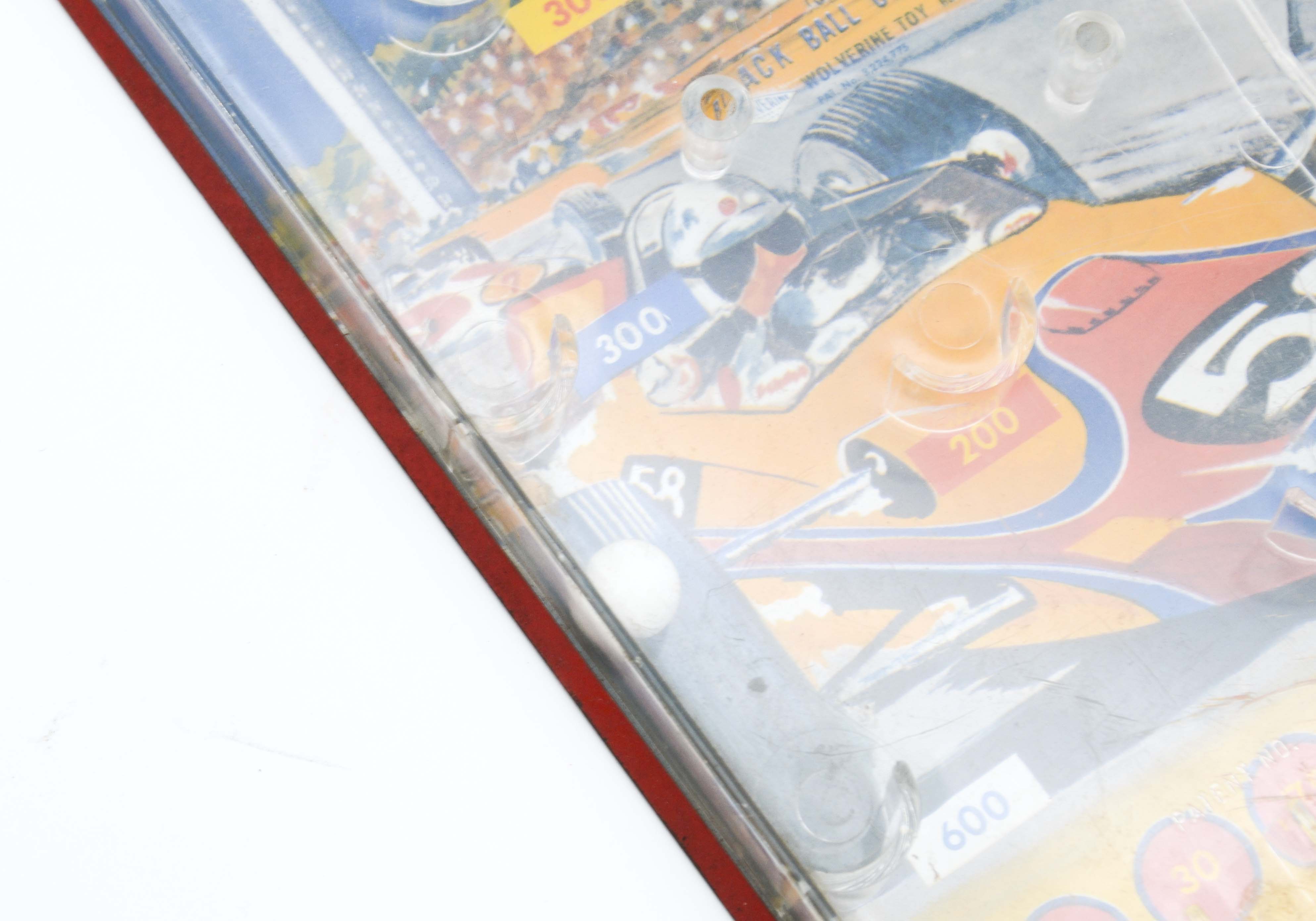 Vintage Toy Bricks and Pinball Game