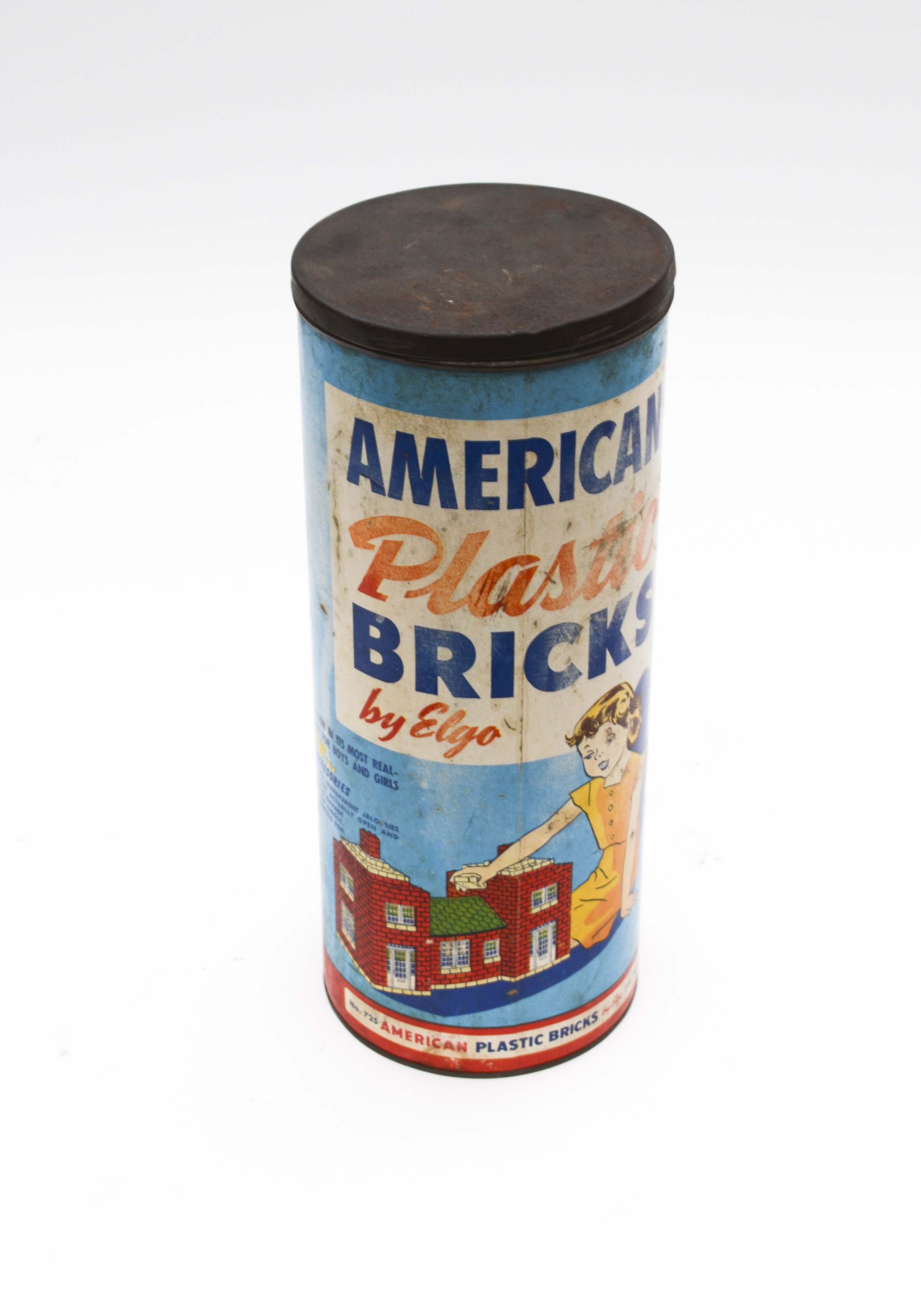 Vintage Toy Bricks and Pinball Game