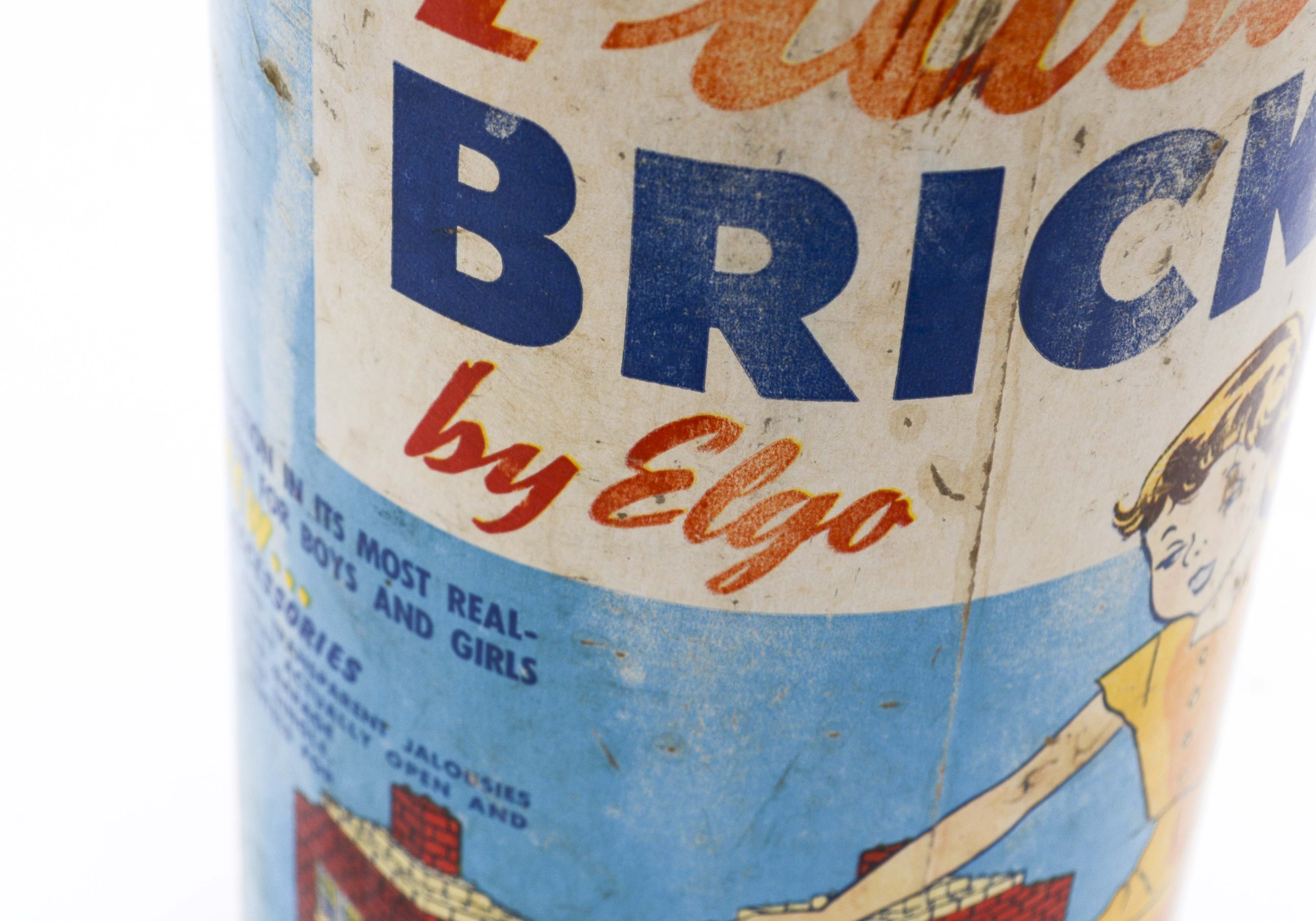 Vintage Toy Bricks and Pinball Game