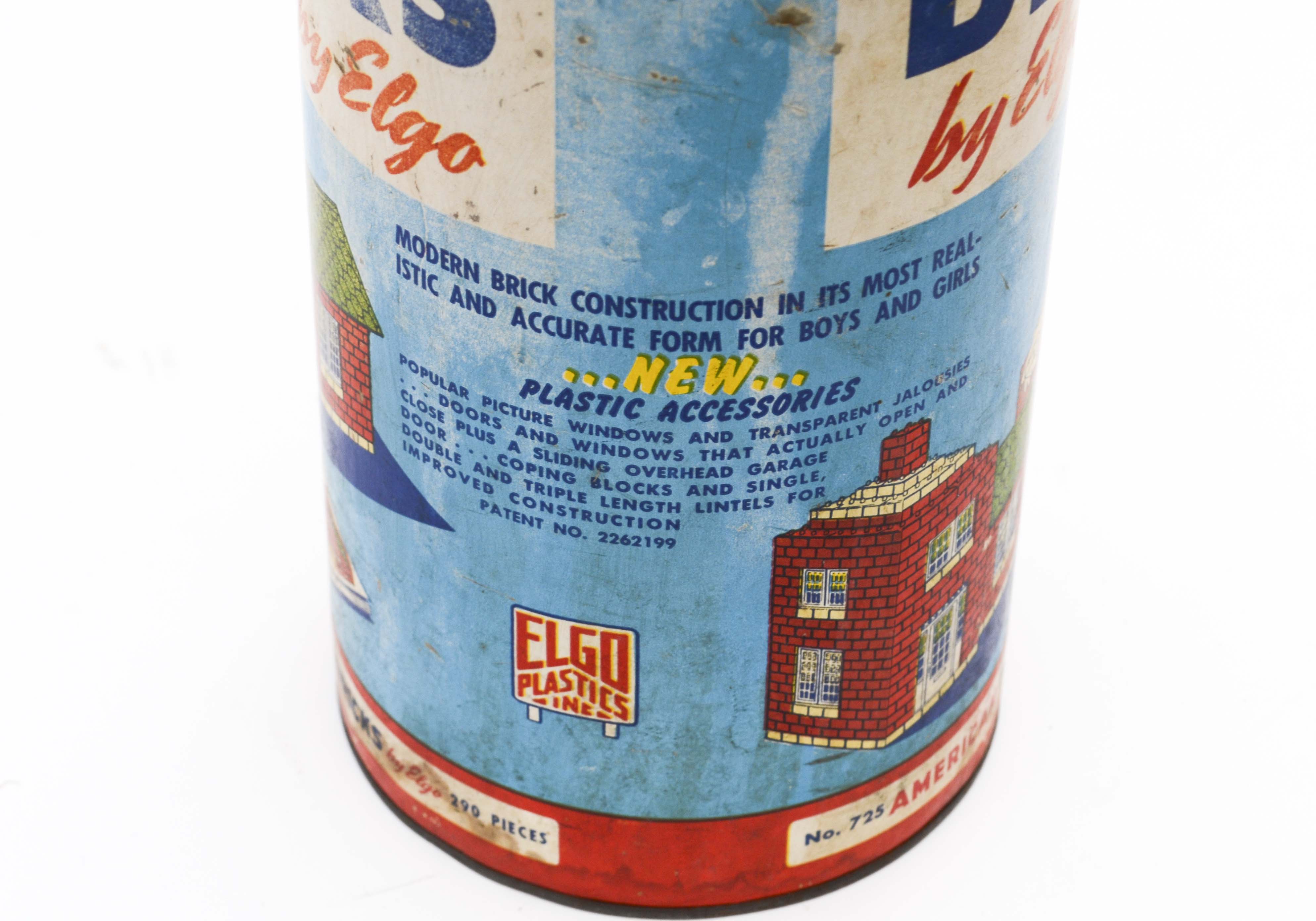 Vintage Toy Bricks and Pinball Game