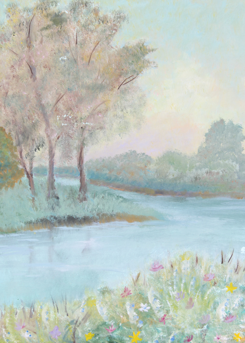 Original Oil Landscape Painting by Gloria Tiernan