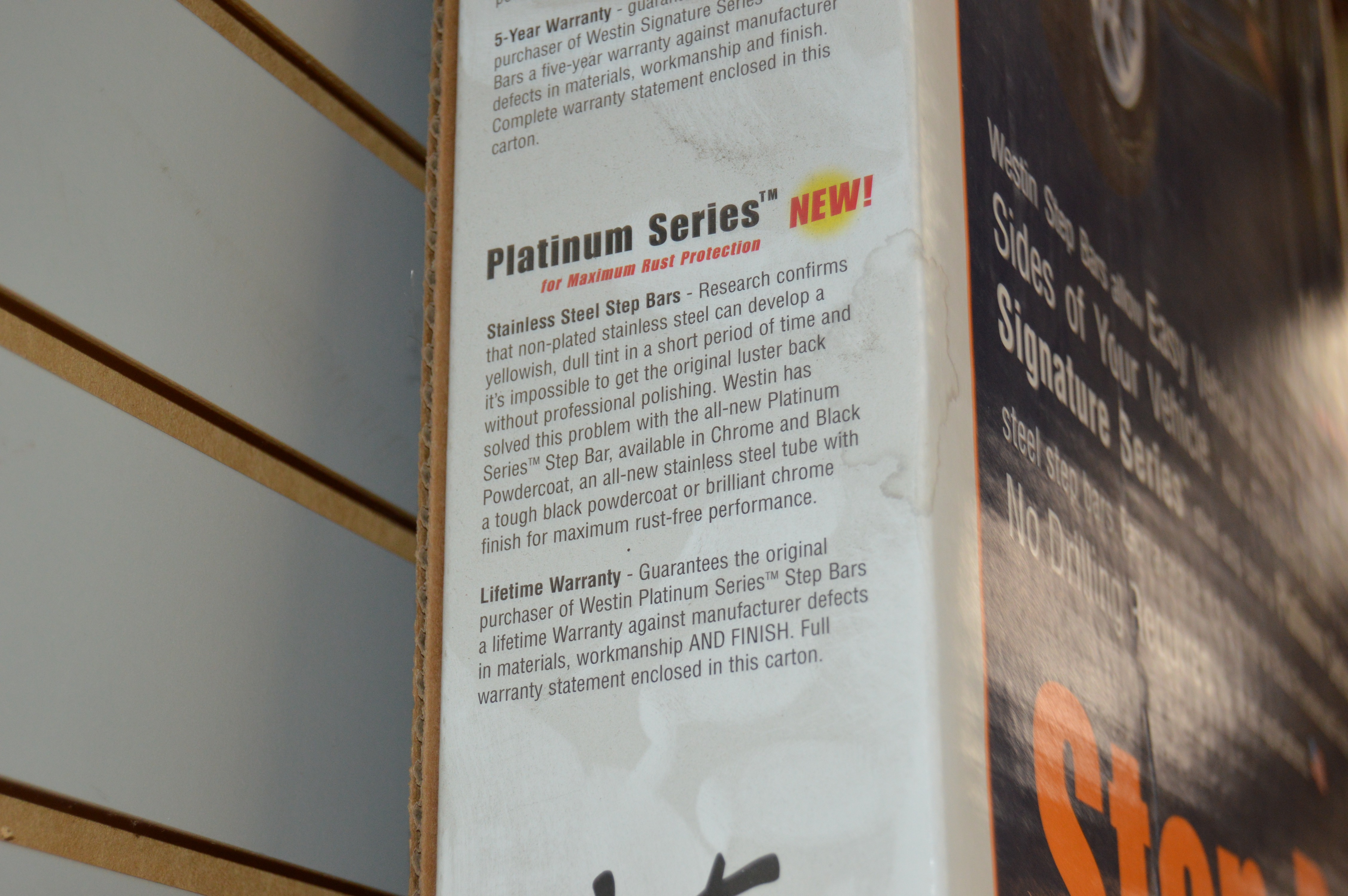 Pair of "Single Step Bars" for 1983-1994 Select Blazers, Item 25-0920