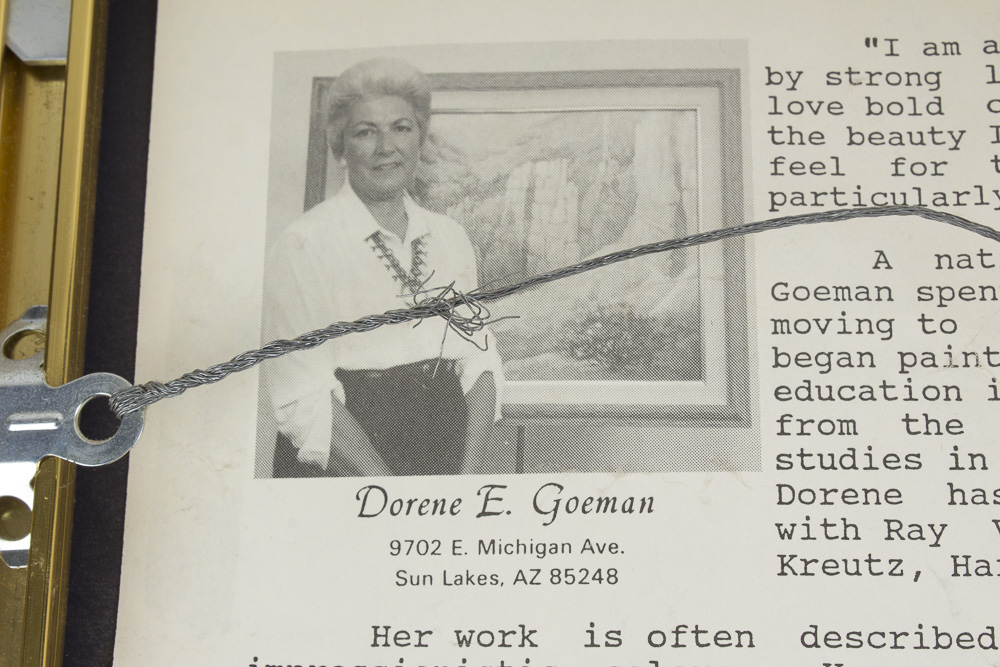 Two Dorene E. Goeman Grand Canyon Offset Lithographs