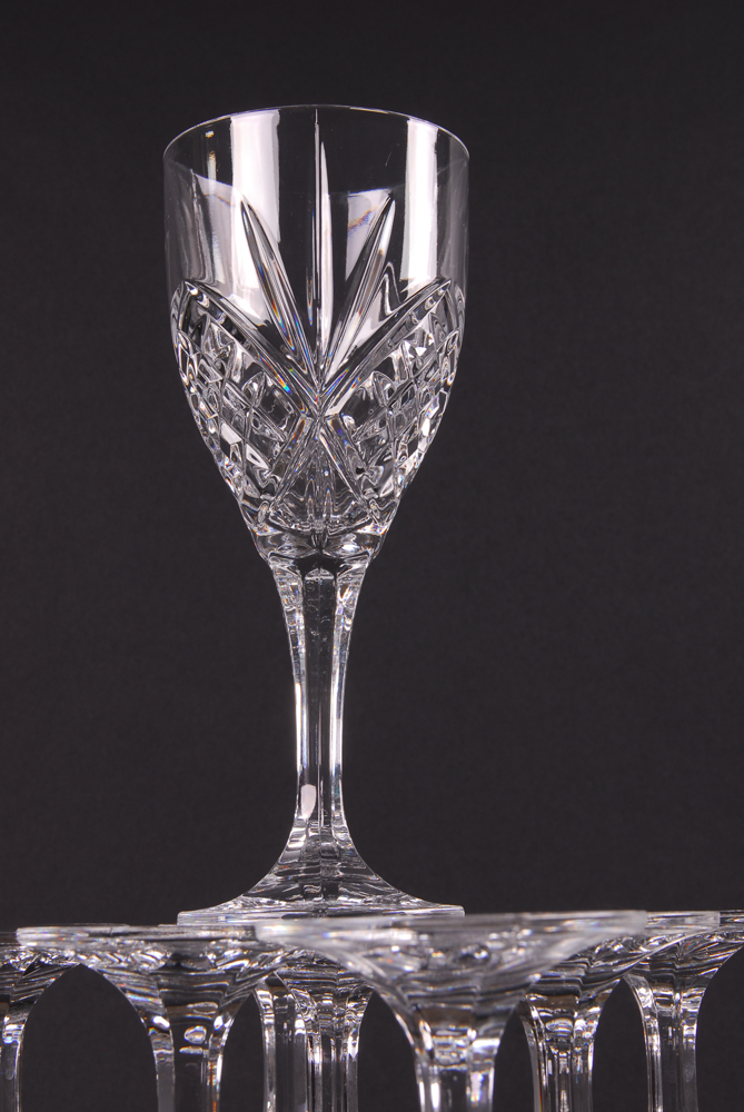 Godinger "Dublin" Wine Glasses