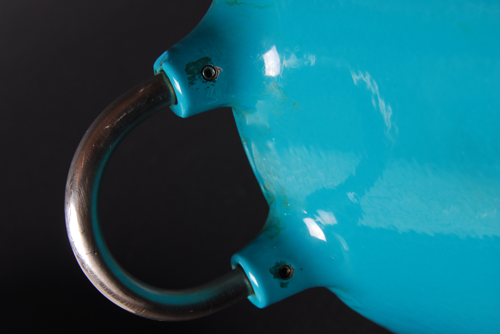 Blue Cast Iron Pot by Outset