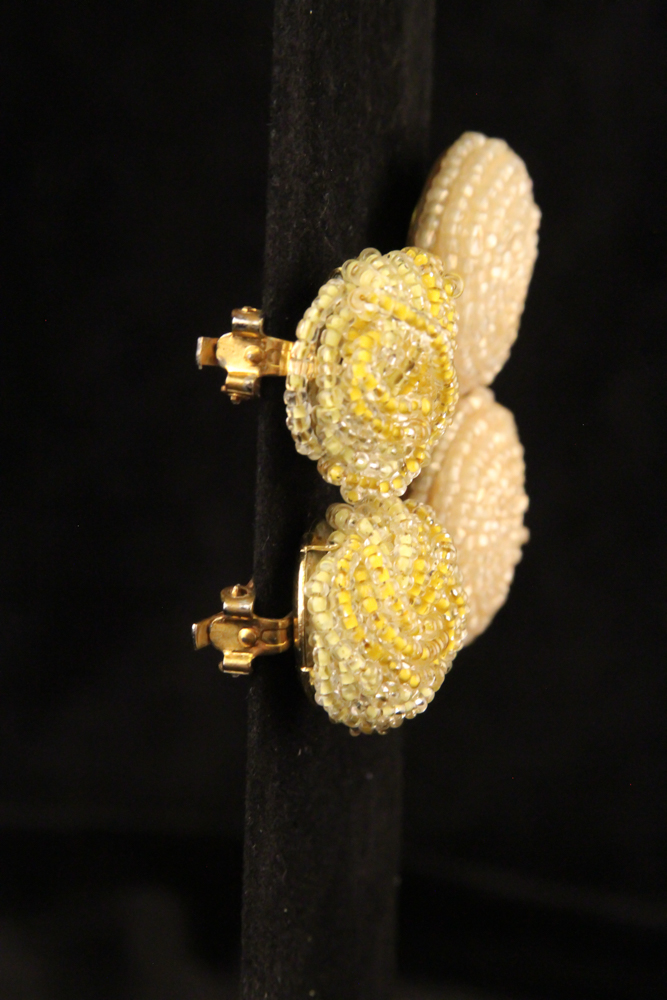 Vintage Yellow Necklaces and Earrings