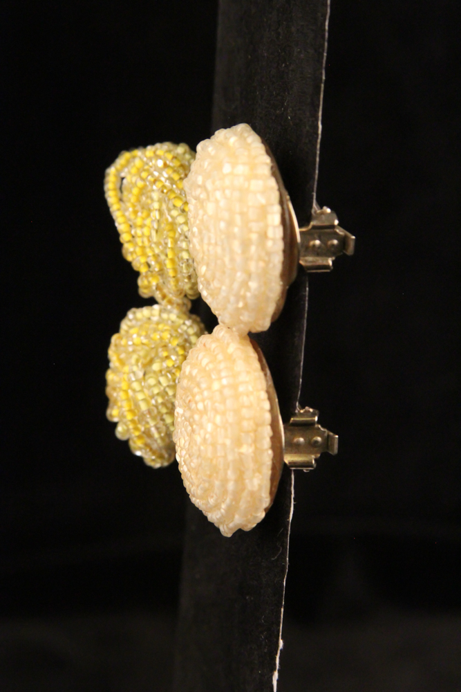 Vintage Yellow Necklaces and Earrings