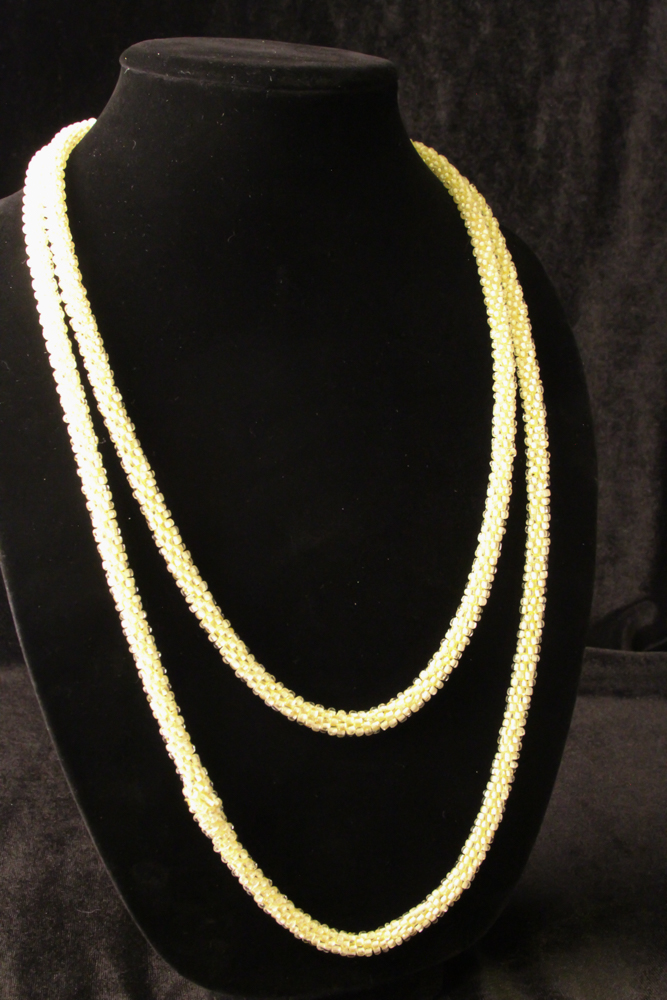 Vintage Yellow Necklaces and Earrings