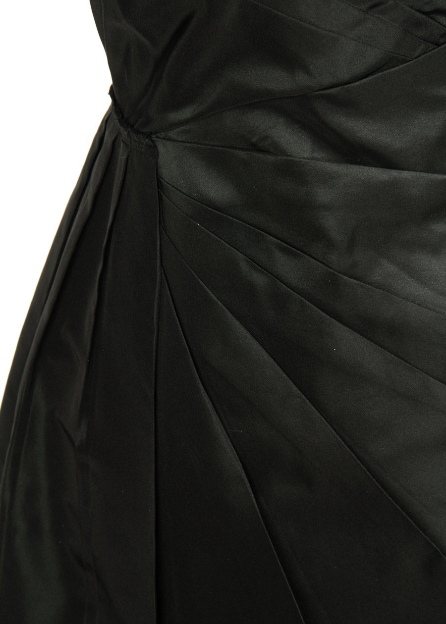 Prada Black Silk Cocktail Dress