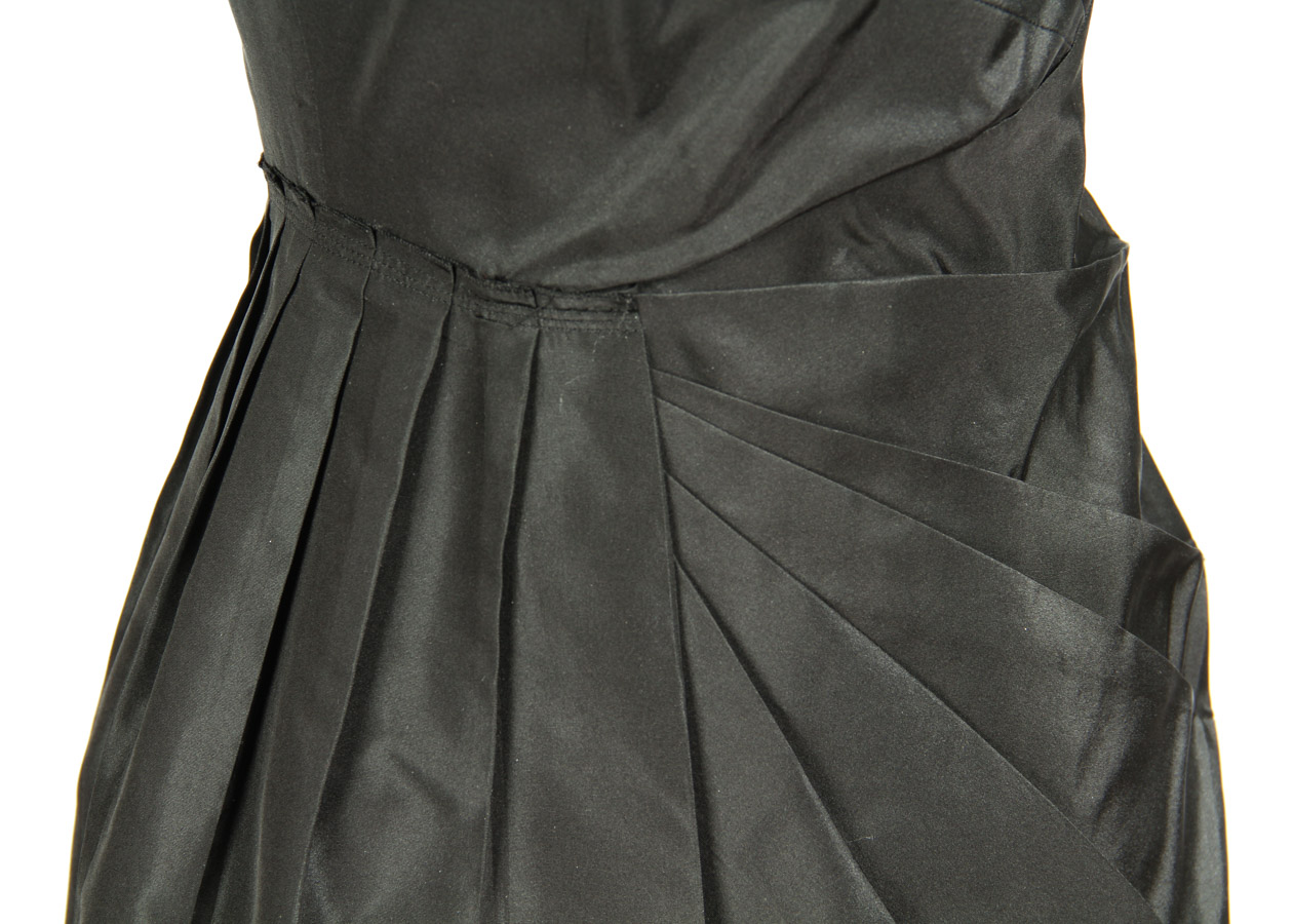 Prada Black Silk Cocktail Dress