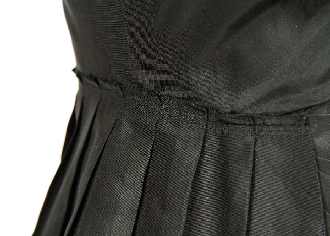 Prada Black Silk Cocktail Dress