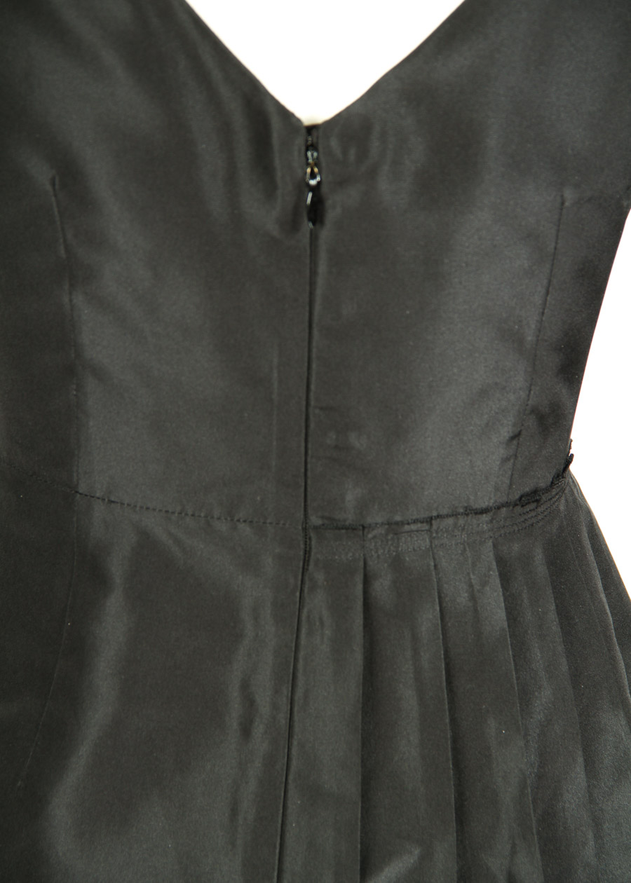 Prada Black Silk Cocktail Dress