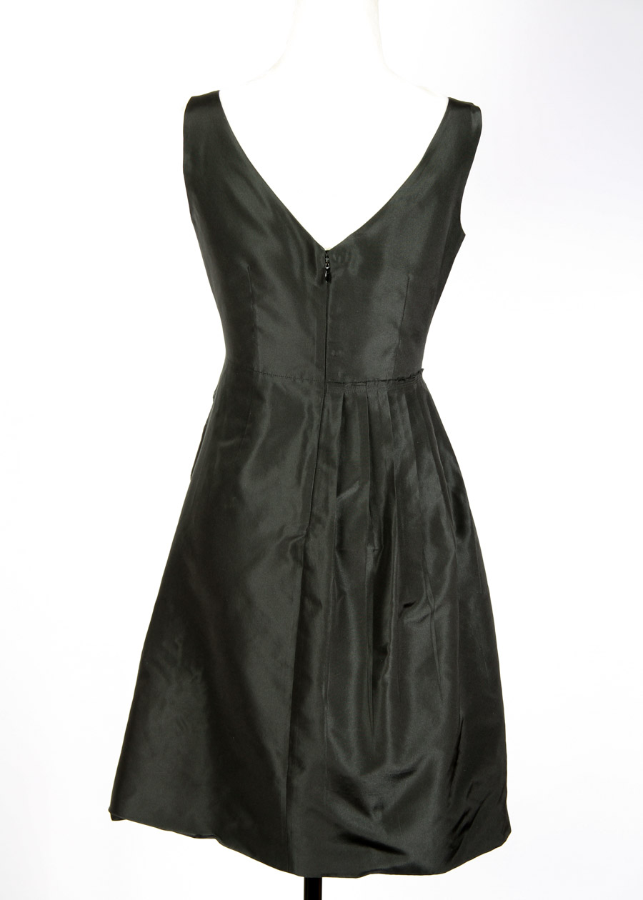 Prada Black Silk Cocktail Dress